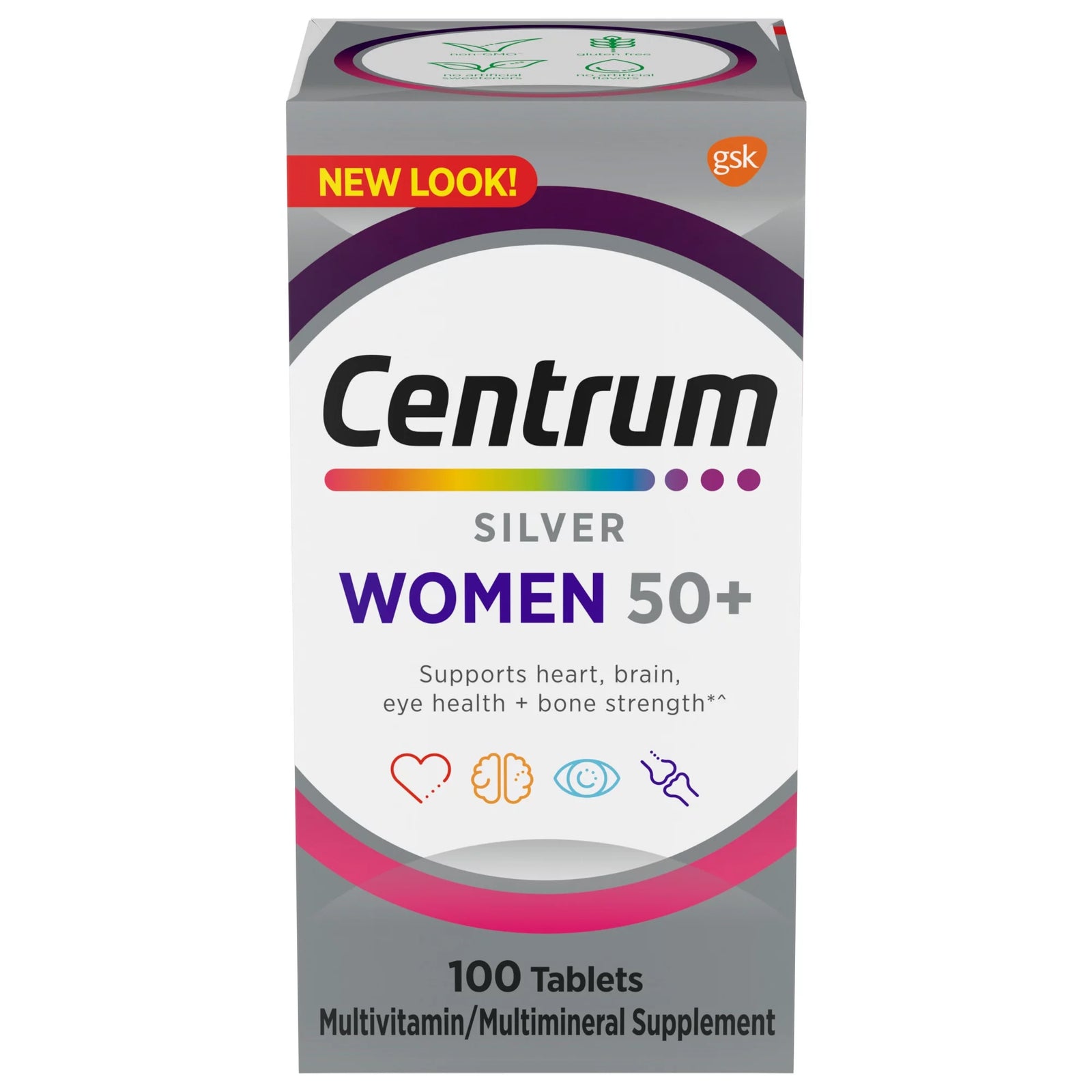 Centrum Silver Multivitamin Tablets for Adults 50+