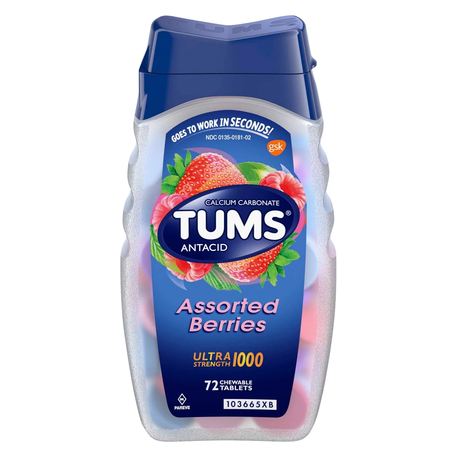 Tums Chewable Antacid Tablets