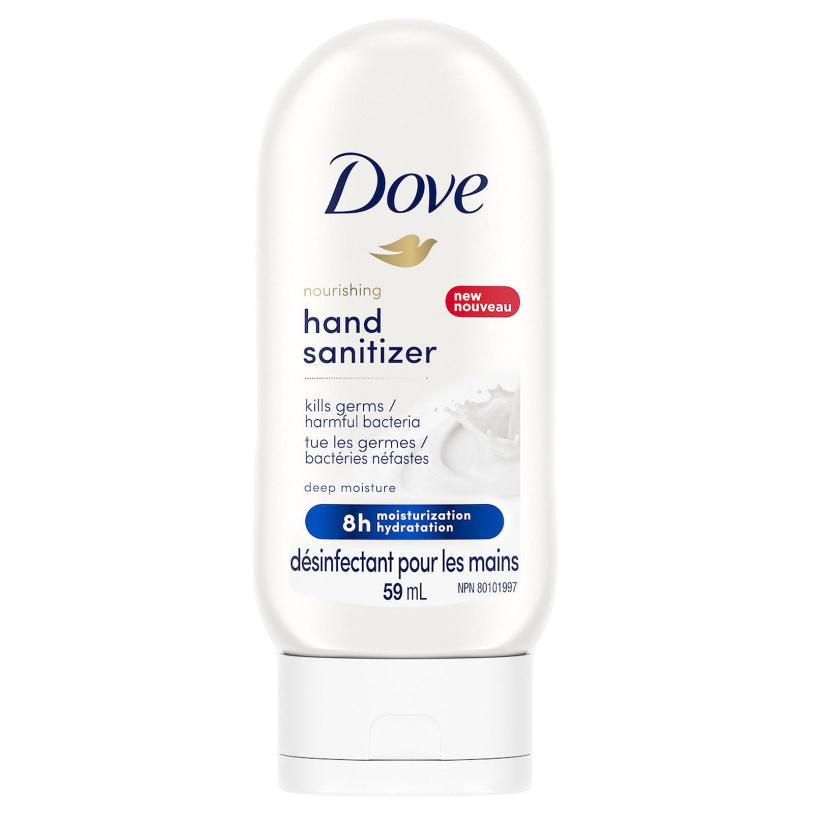Dove Nourishing Hand Sanitizer, 2 oz