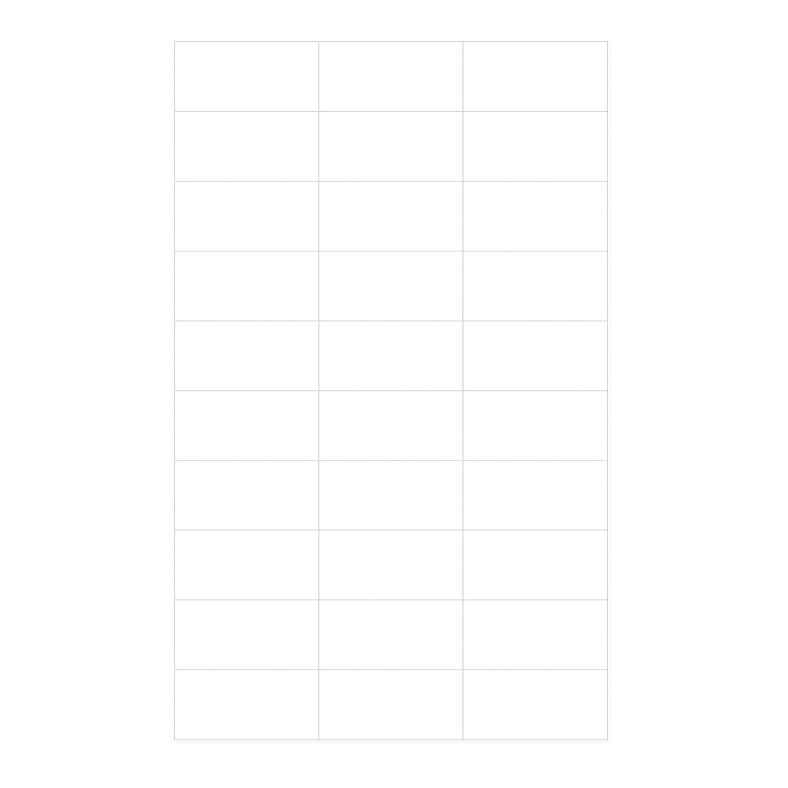 PDC Healthcare Laser Labels - White, 1-1/2 x 2-27/32 Inch