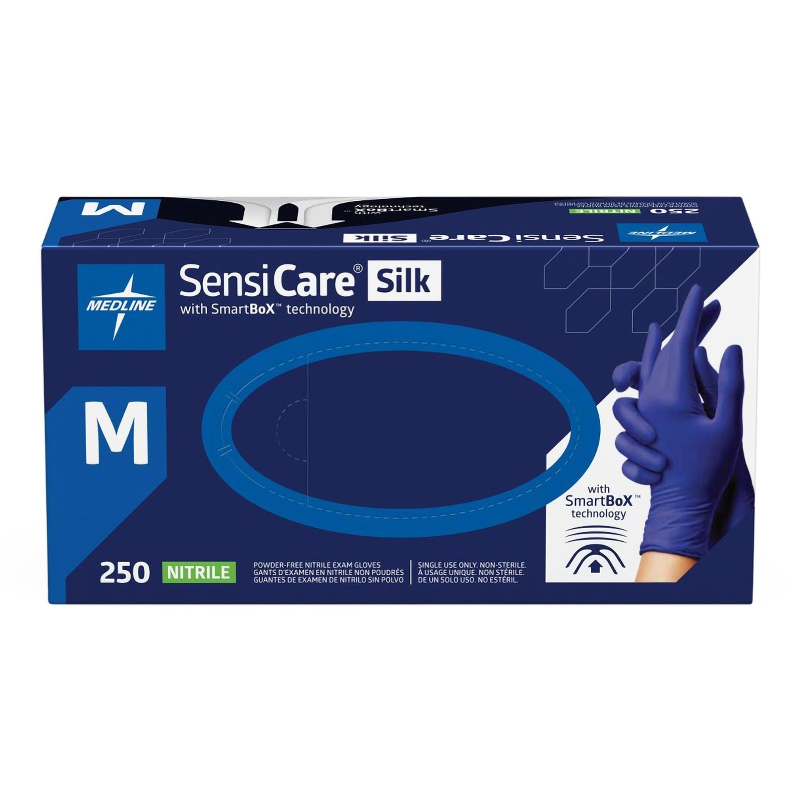 SensiCare® Silk Nitrile Exam Gloves