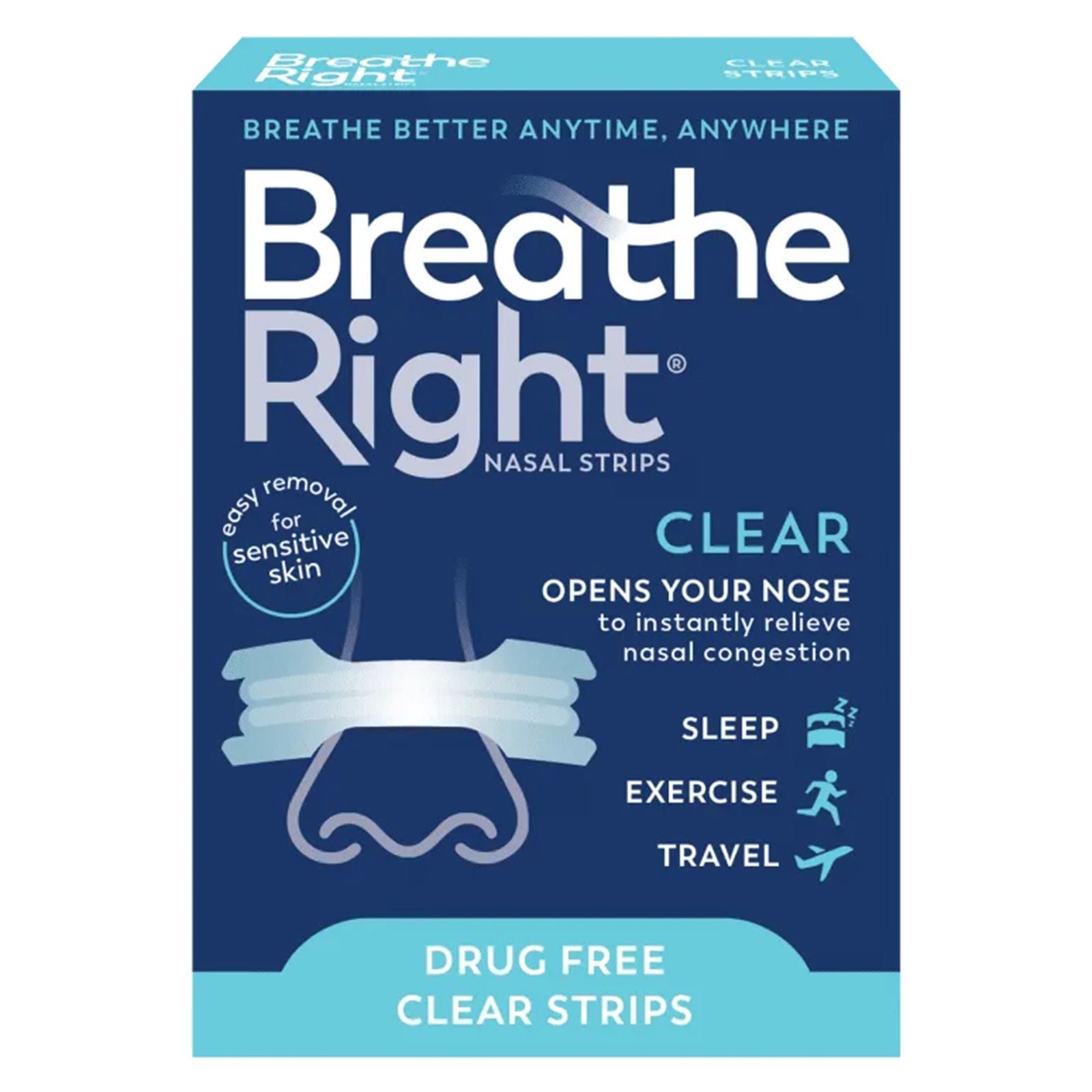 Breathe Right Nasal Strips