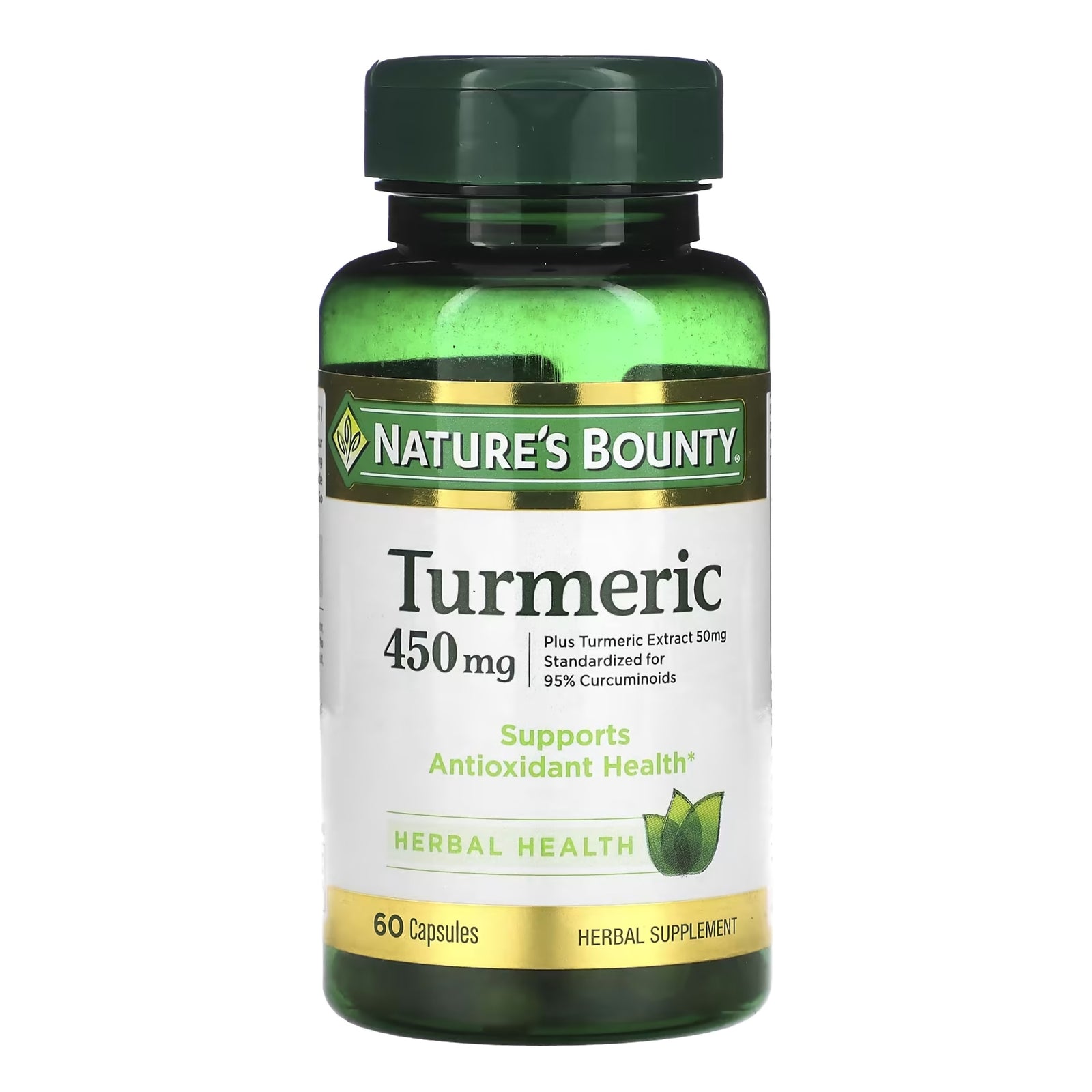 Turmeric Herbal Supplement Capsules