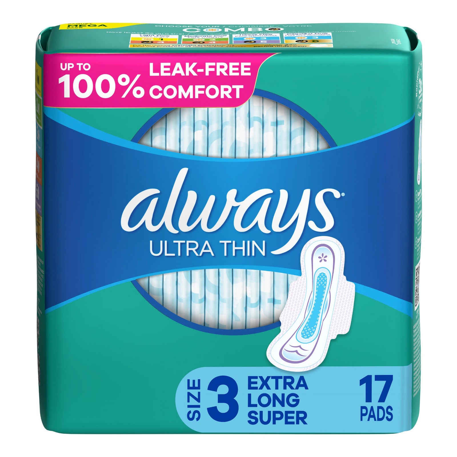 McKesson Always Ultra Thin Size 3 Pads