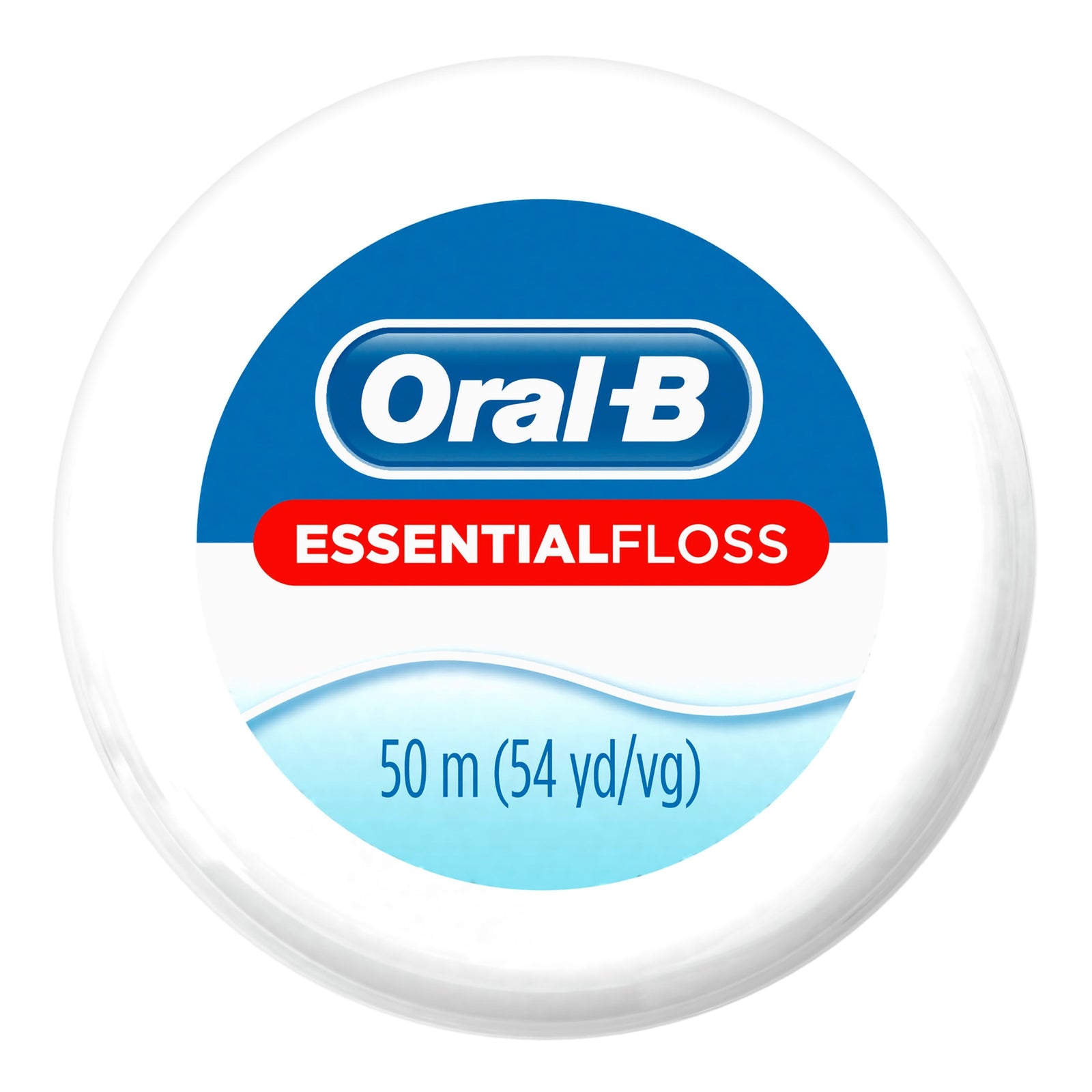 Oral-B Essential Floss Waxed 54 Yard Unflavored