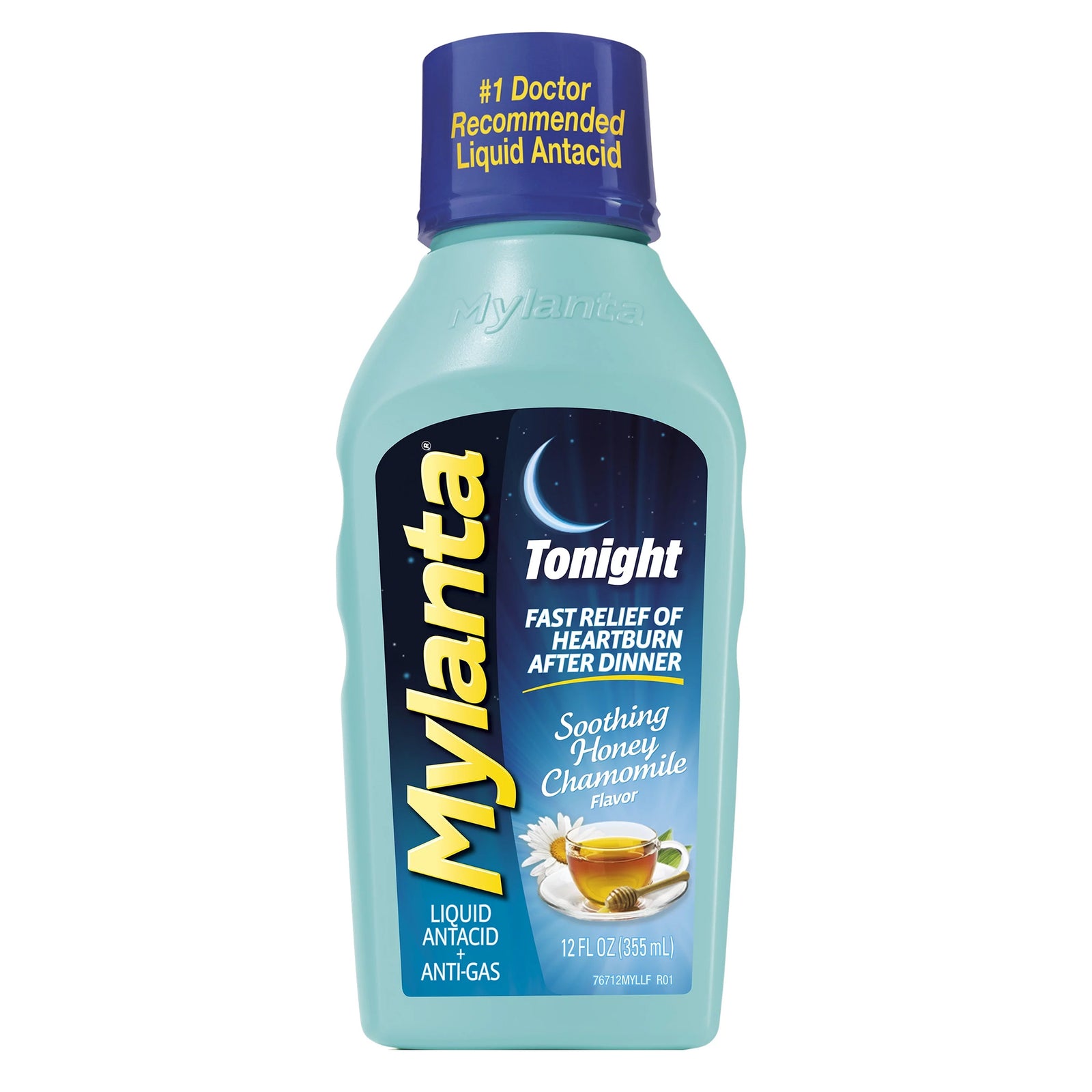 Mylanta Nighttime Honey Chamomile Liquid, 12 oz