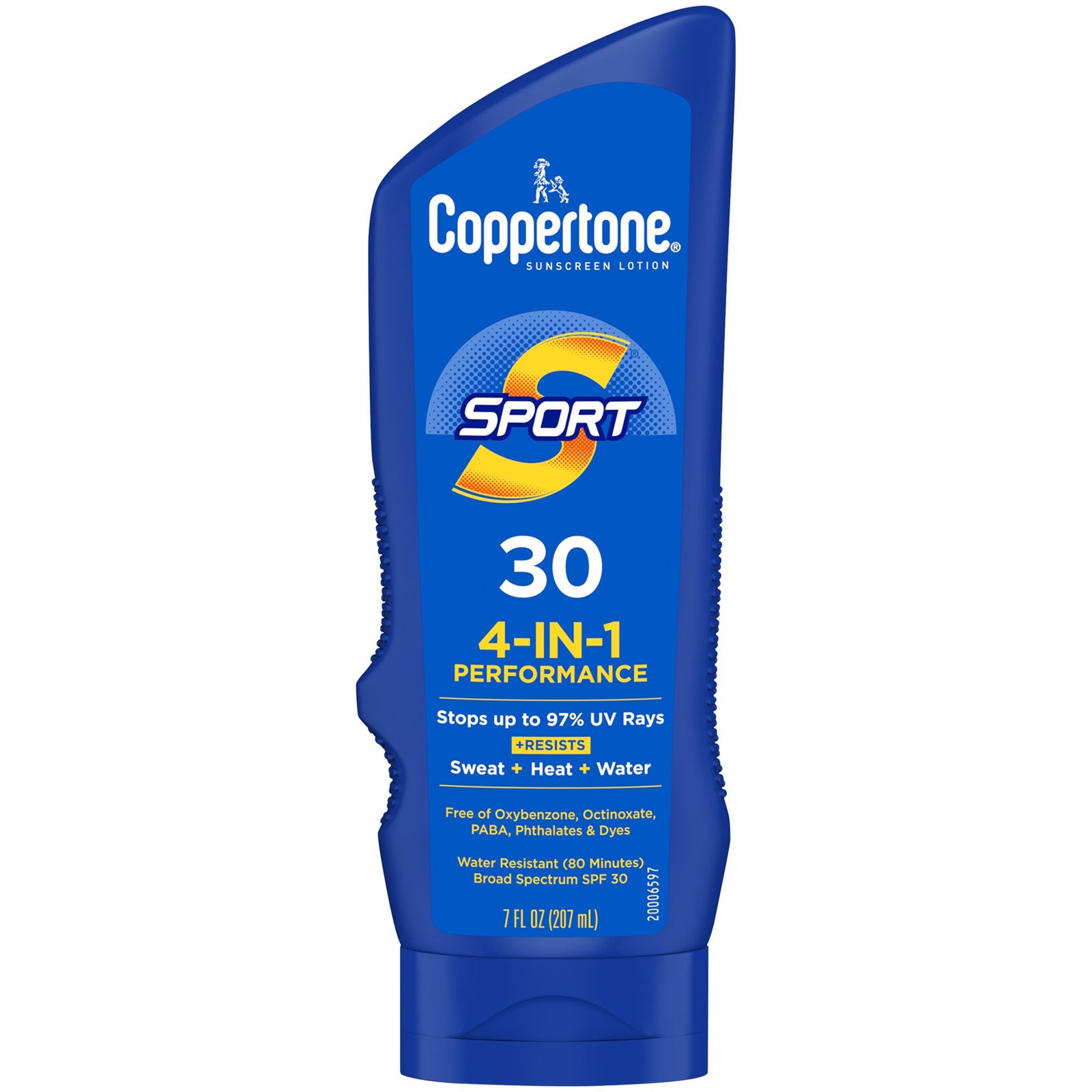 Coppertone Sport 4-In-1 Performance SPF 30 Sunscreen Lotion 7 oz