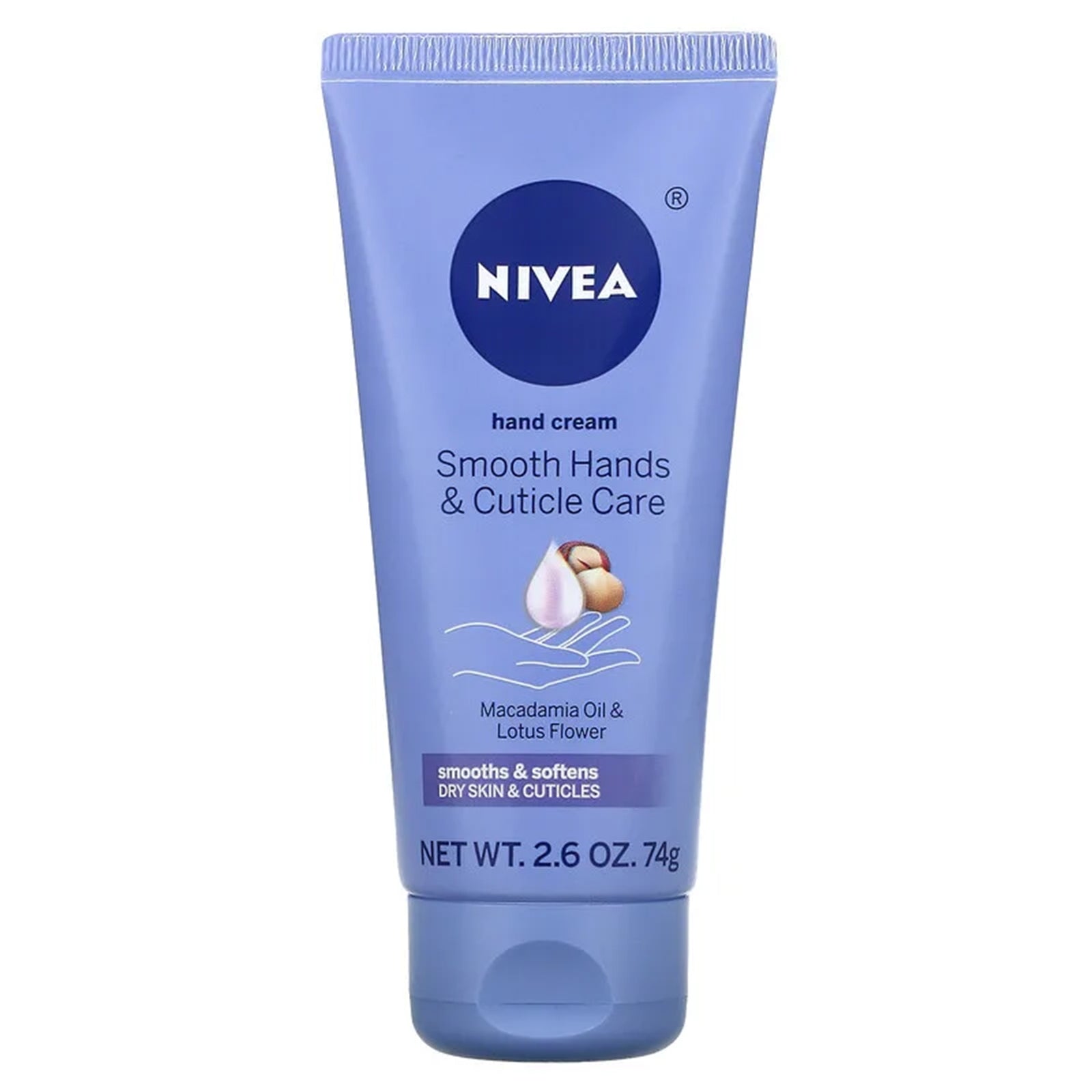 Nivea® Smooth Hands and Cuticle Care Hand Moisturizer 2.6 oz Tube