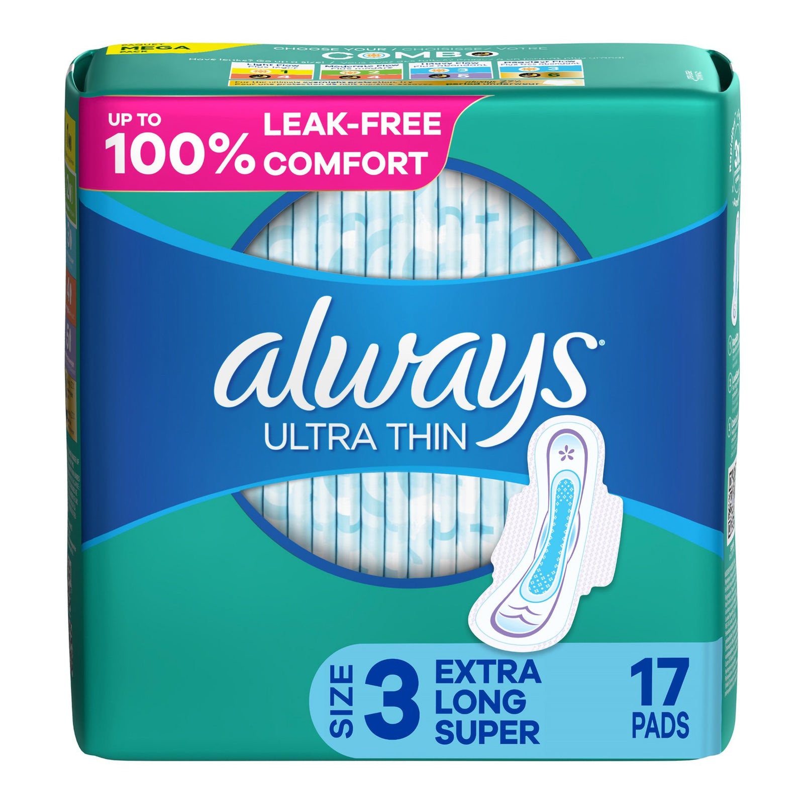 Always Ultra Thin Feminine Pads with Wings