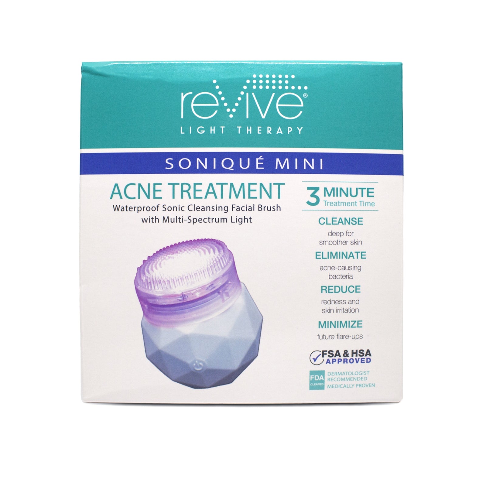 reVive Light Therapy Sonique Mini Replacement Brush Heads