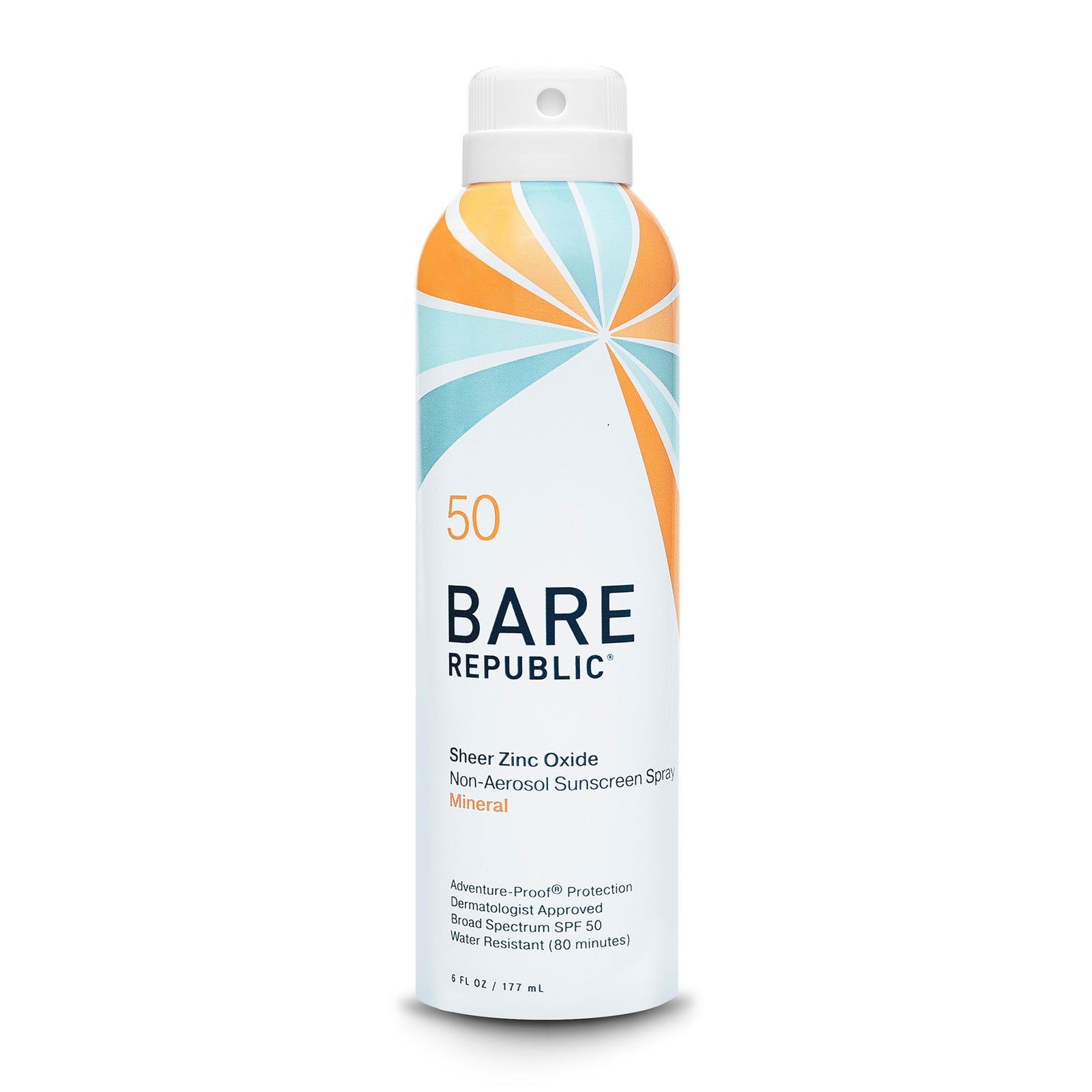 COOLA Mineral Sunscreen Spray SPF 50, Vanilla Coconut, 6 oz