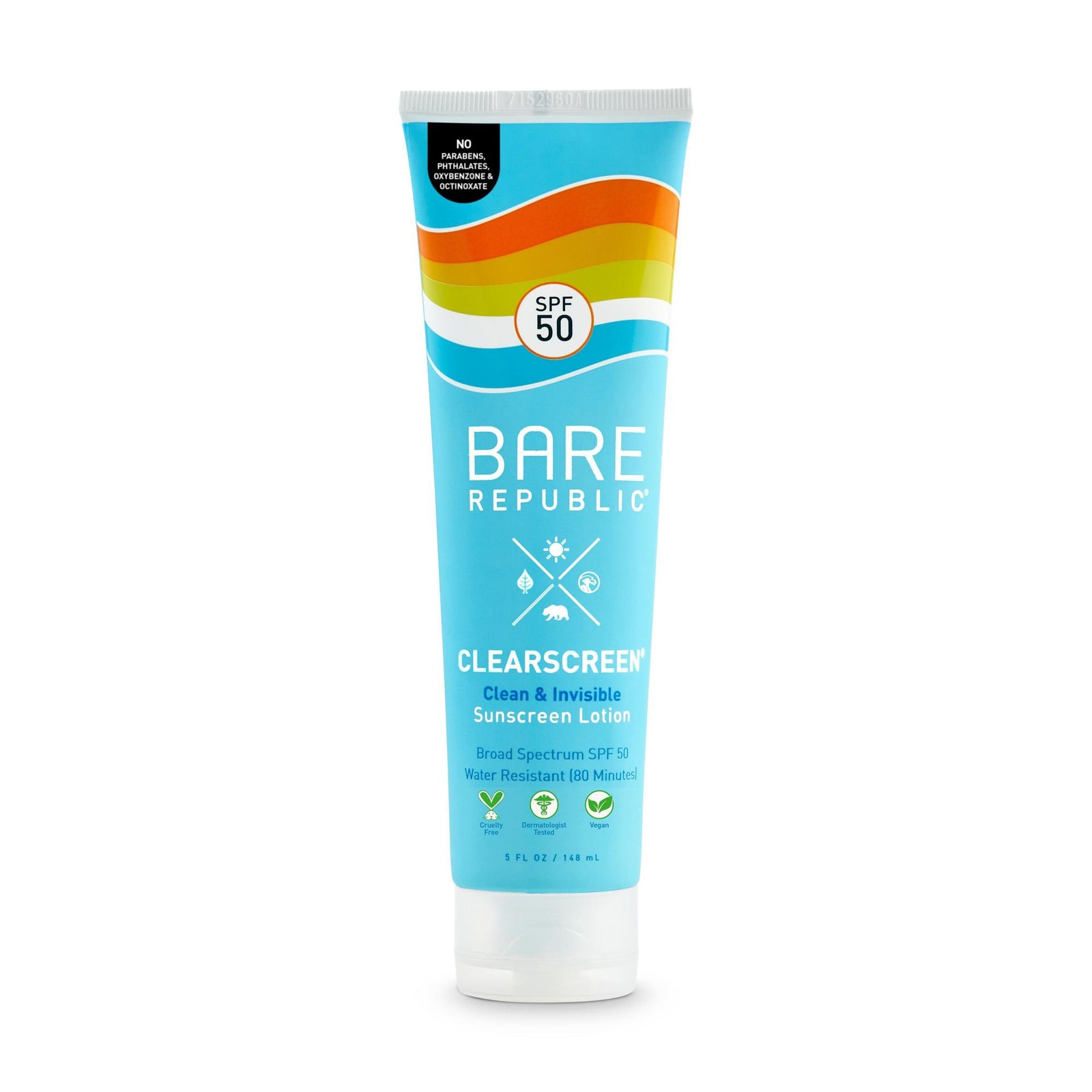 BARE Republic Clearscreen SPF 50 Sunscreen Lotion