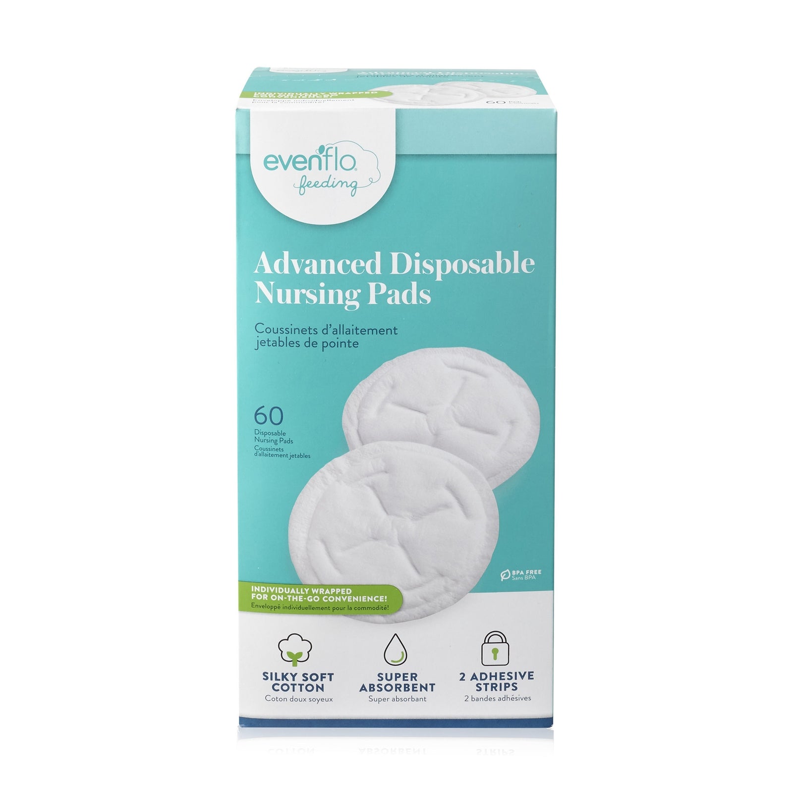 Evenflo Advanced Nursing Pad One Size Fits Most (Case of 720)