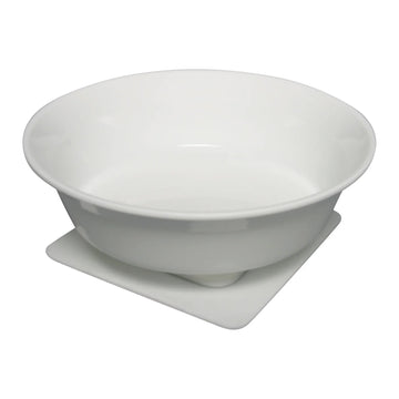 Freedom White Reusable Soup Bowl - 6 Inch Diameter