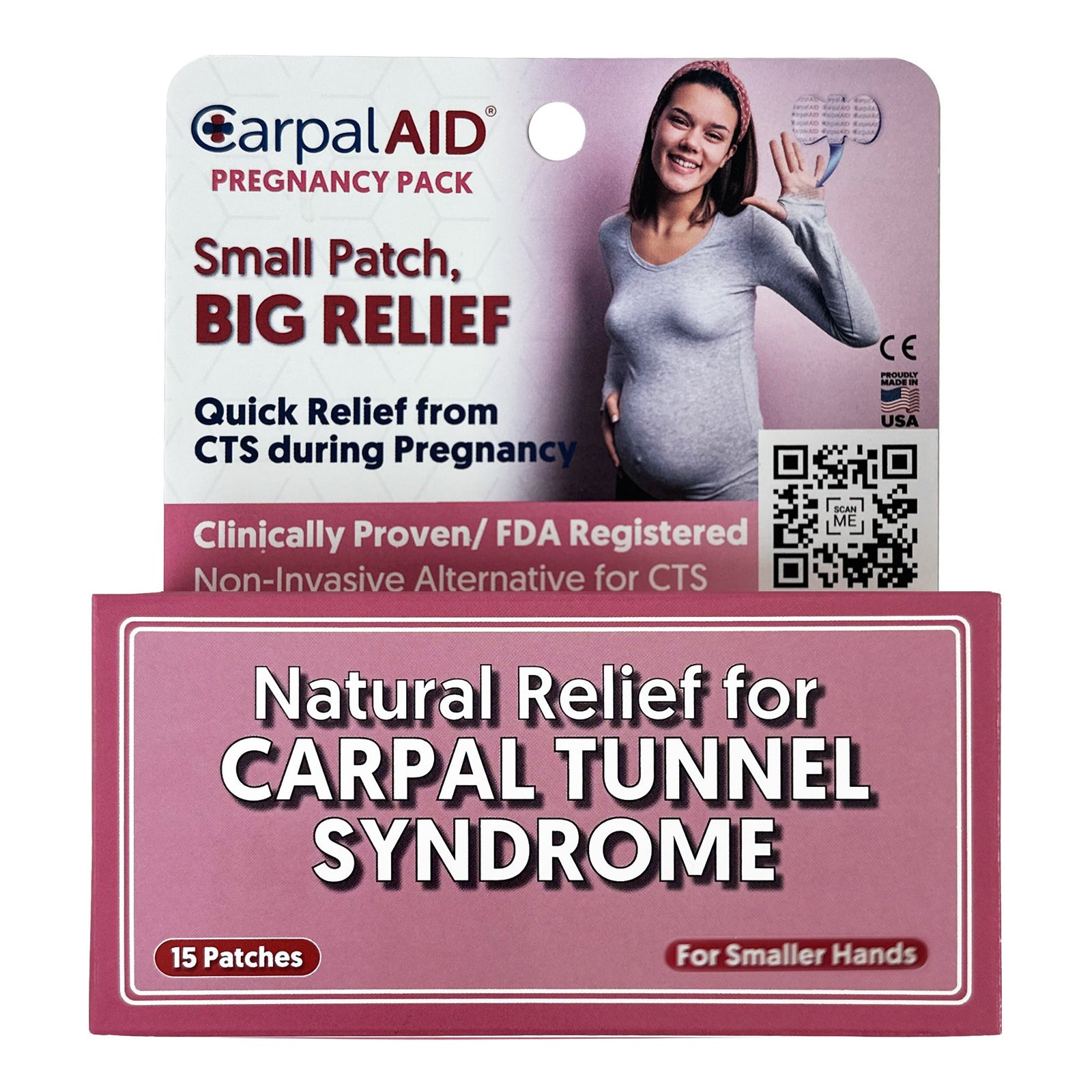 Carpal AID® Patch Hand-Based Carpal Tunnel Support