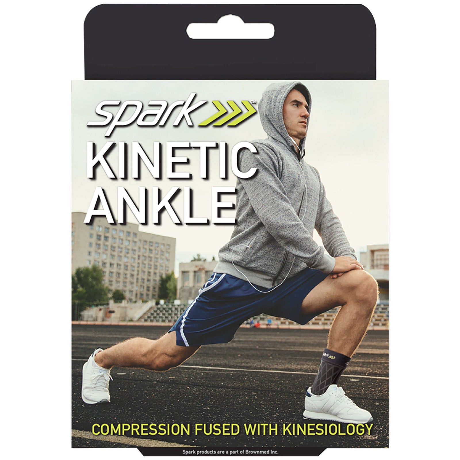 Brownmed Spark Kinetic Ankle Sleeve, Large