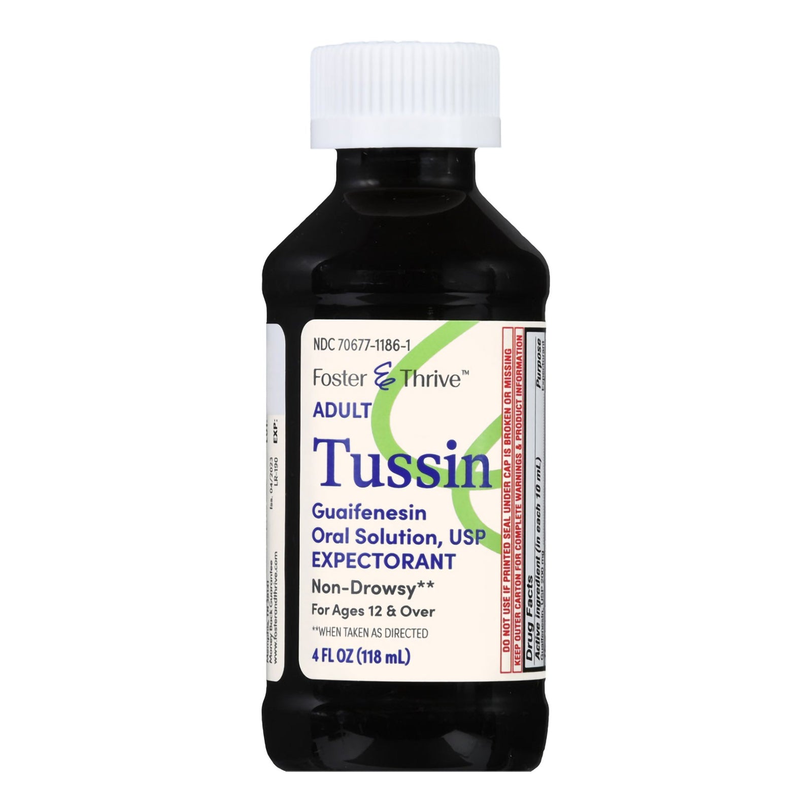 Foster & Thrive™ Guaifenesin 200 mg/5 mL Cough Syrup 4 oz