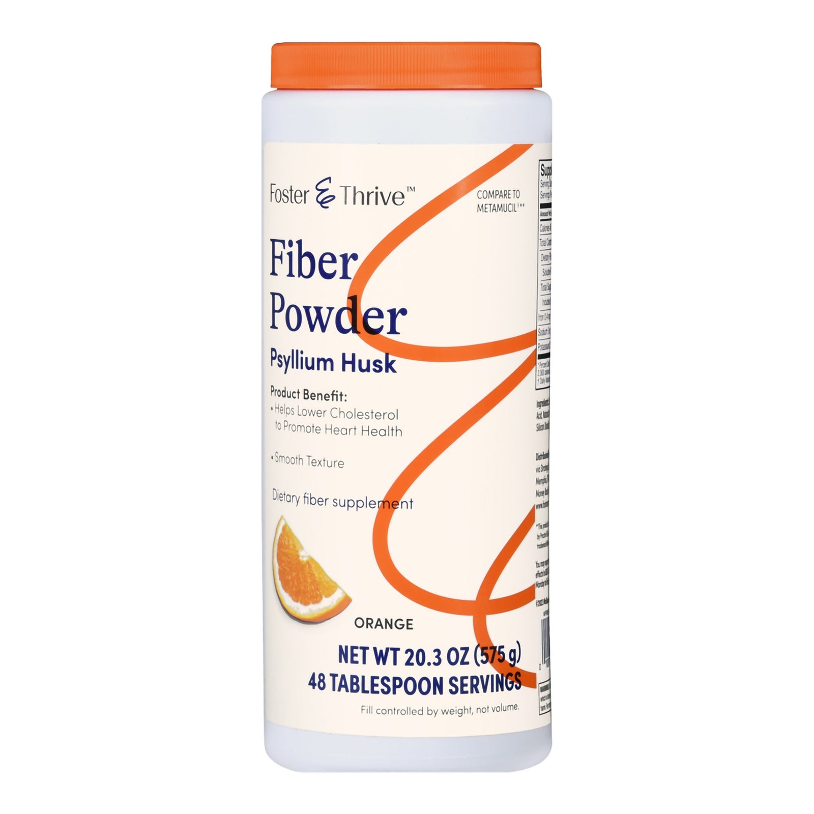 Foster & Thrive™ Original Flavor Psyllium Husk Fiber Supplement Powder