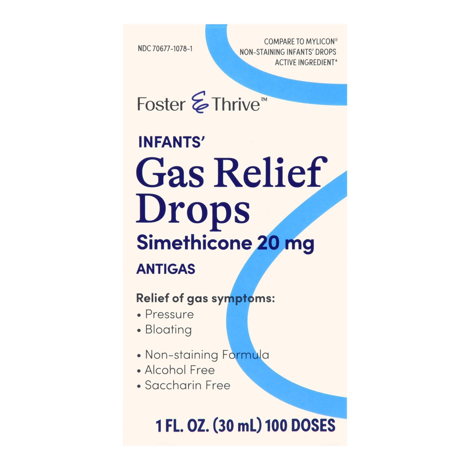 Infant Gas Relief Foster & Thrive™ 20 mg/0.3 mL Oral Drops 1 oz
