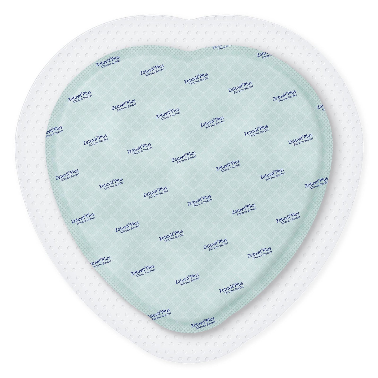 Zetuvit Plus Silicone Border Sacral Super Absorbent Dressing