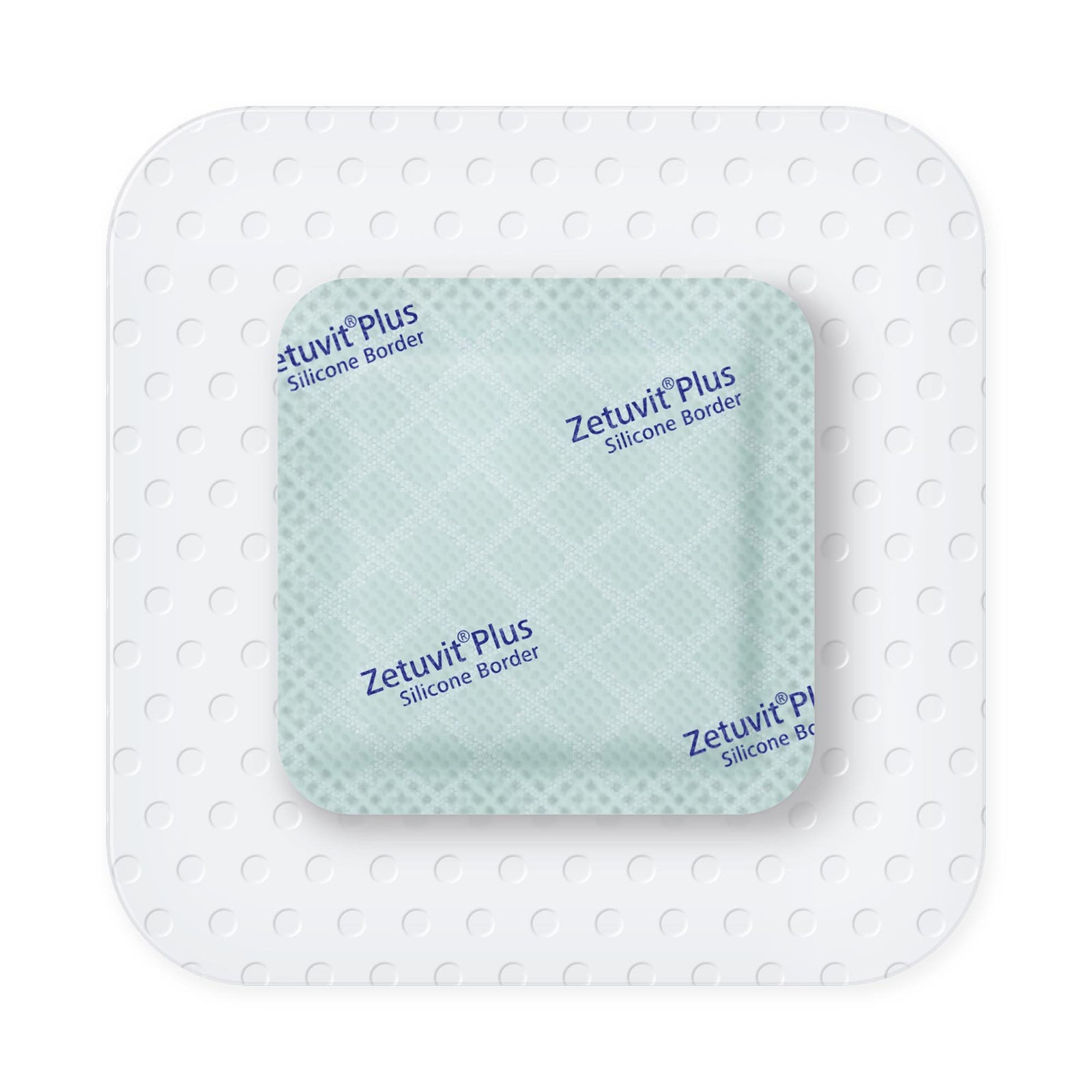 Zetuvit Plus Silicone Border Super Absorbent Dressing
