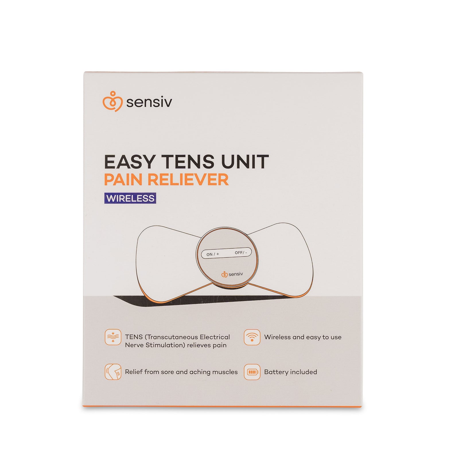 Sensiv Full-Body TENS Unit with Foot Attachment