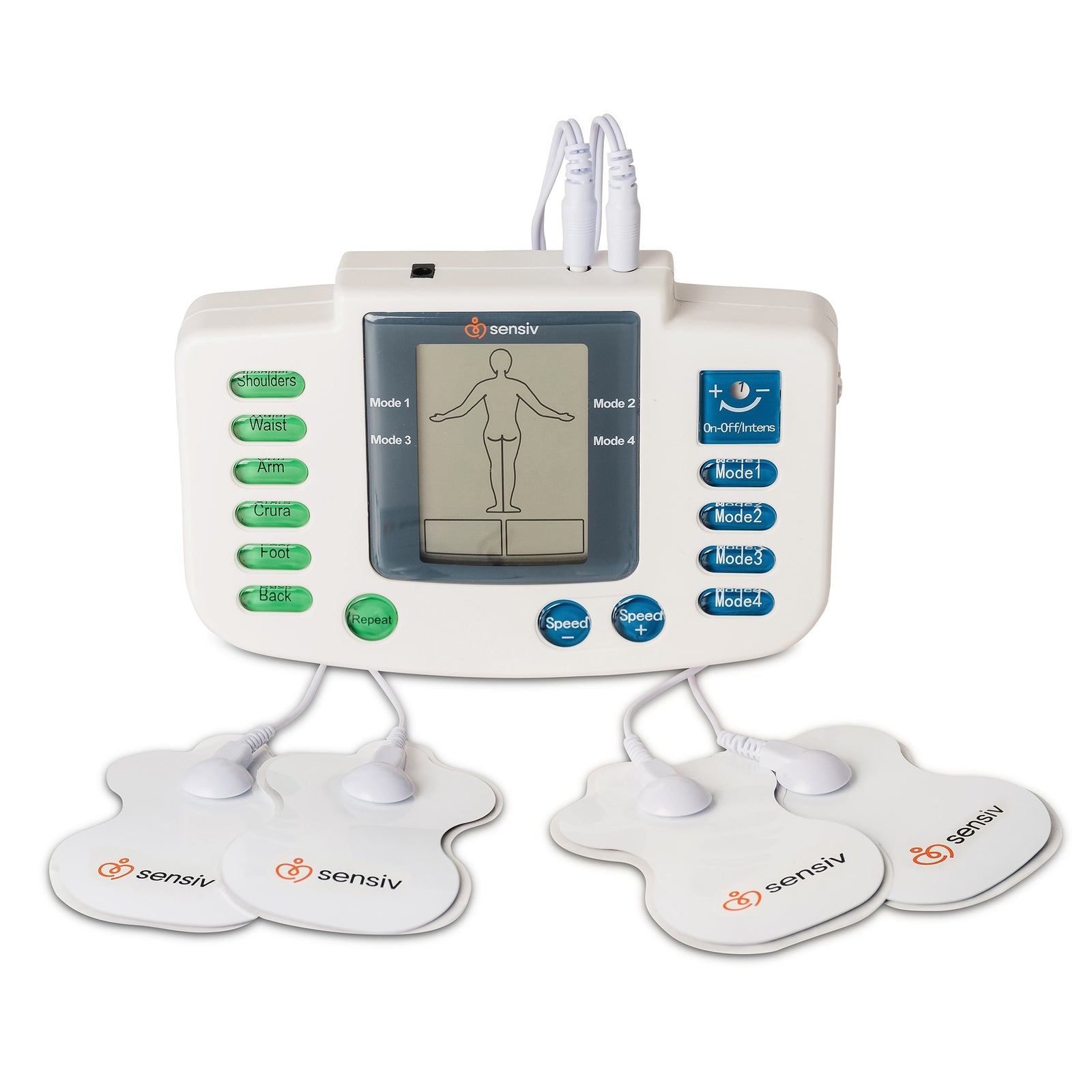 Sensiv Full-Body TENS Unit with Foot Attachment