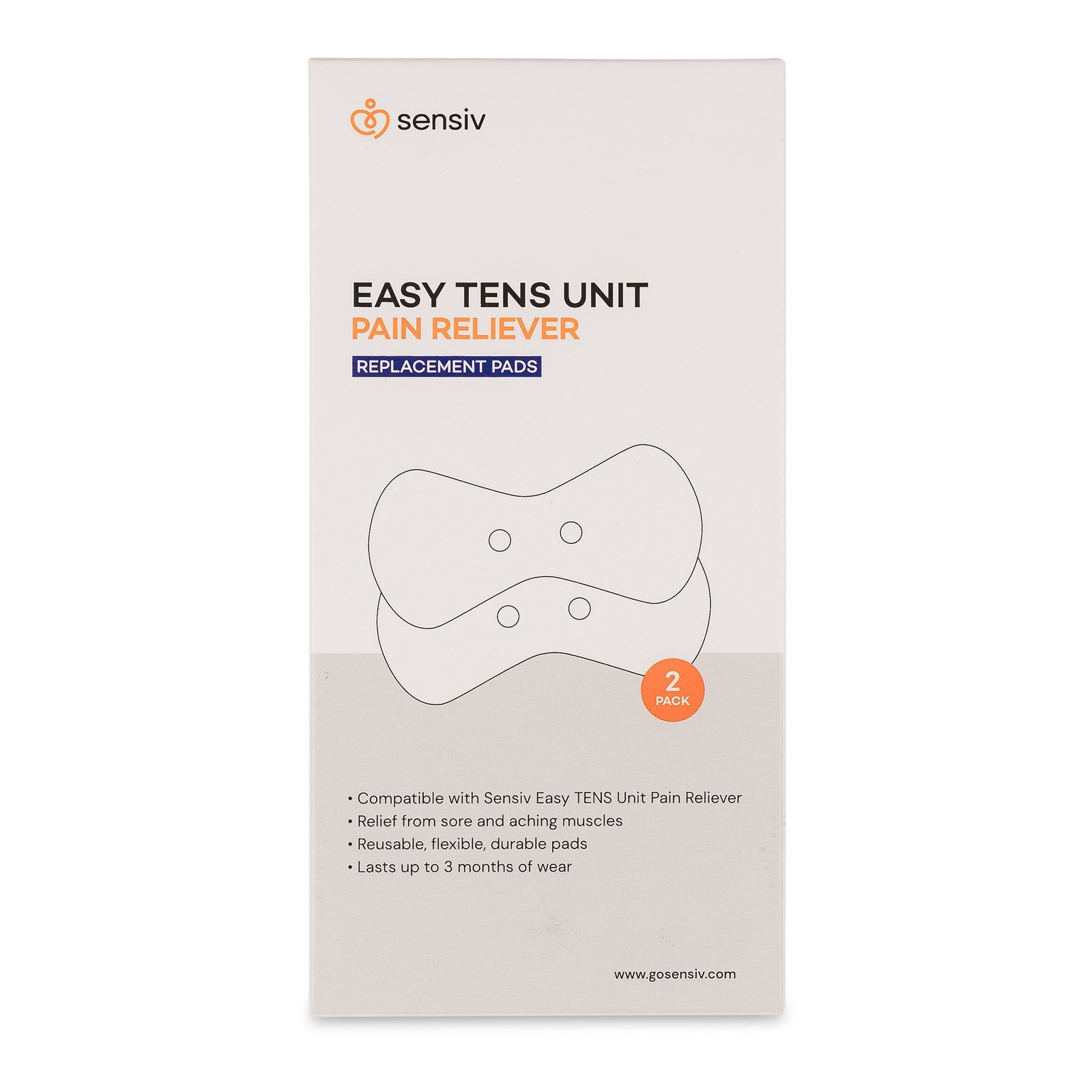 Sensiv Full-Body TENS Unit with Foot Attachment