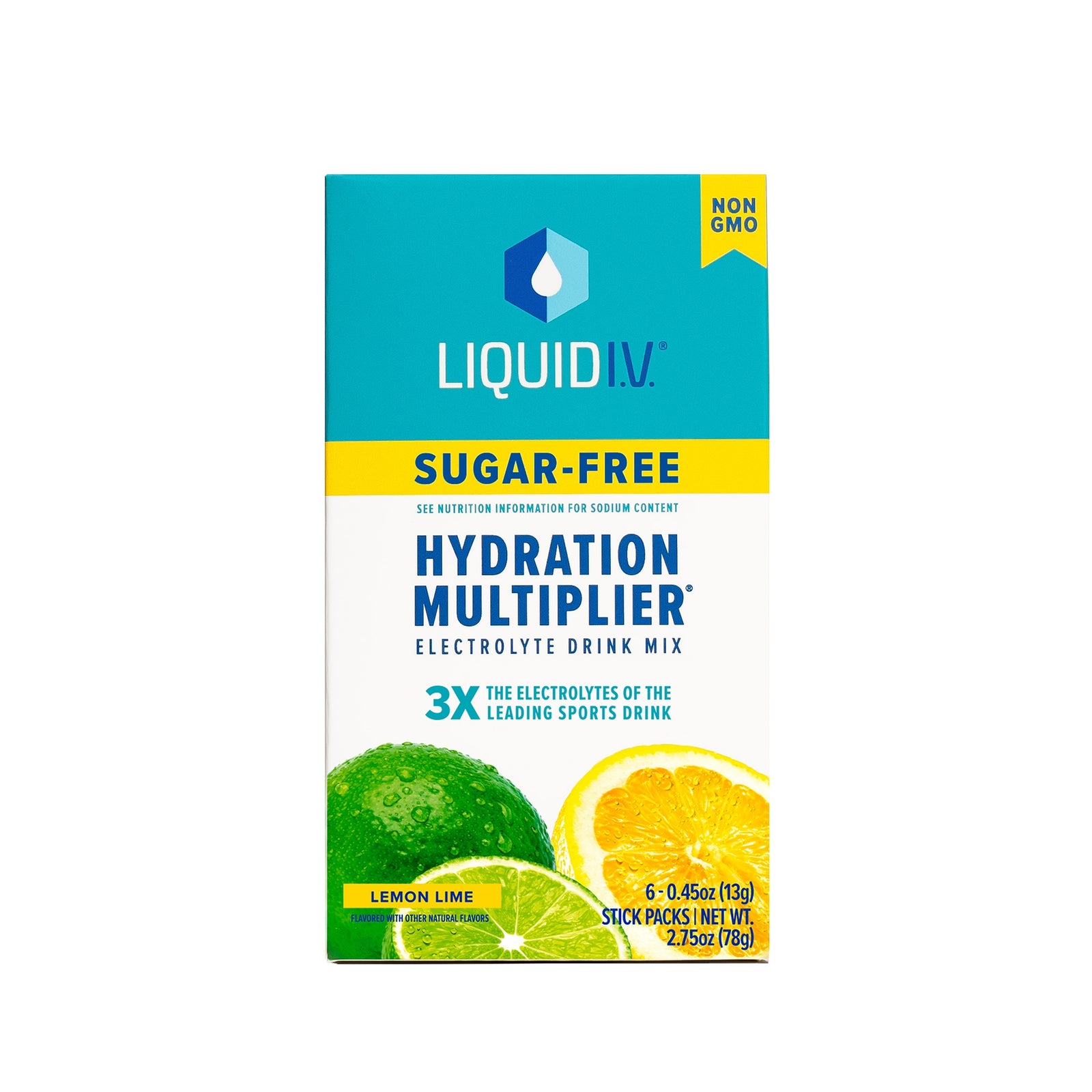 Liquid I.V. Hydration Multiplier Sugar-Free Electrolyte Drink Mix