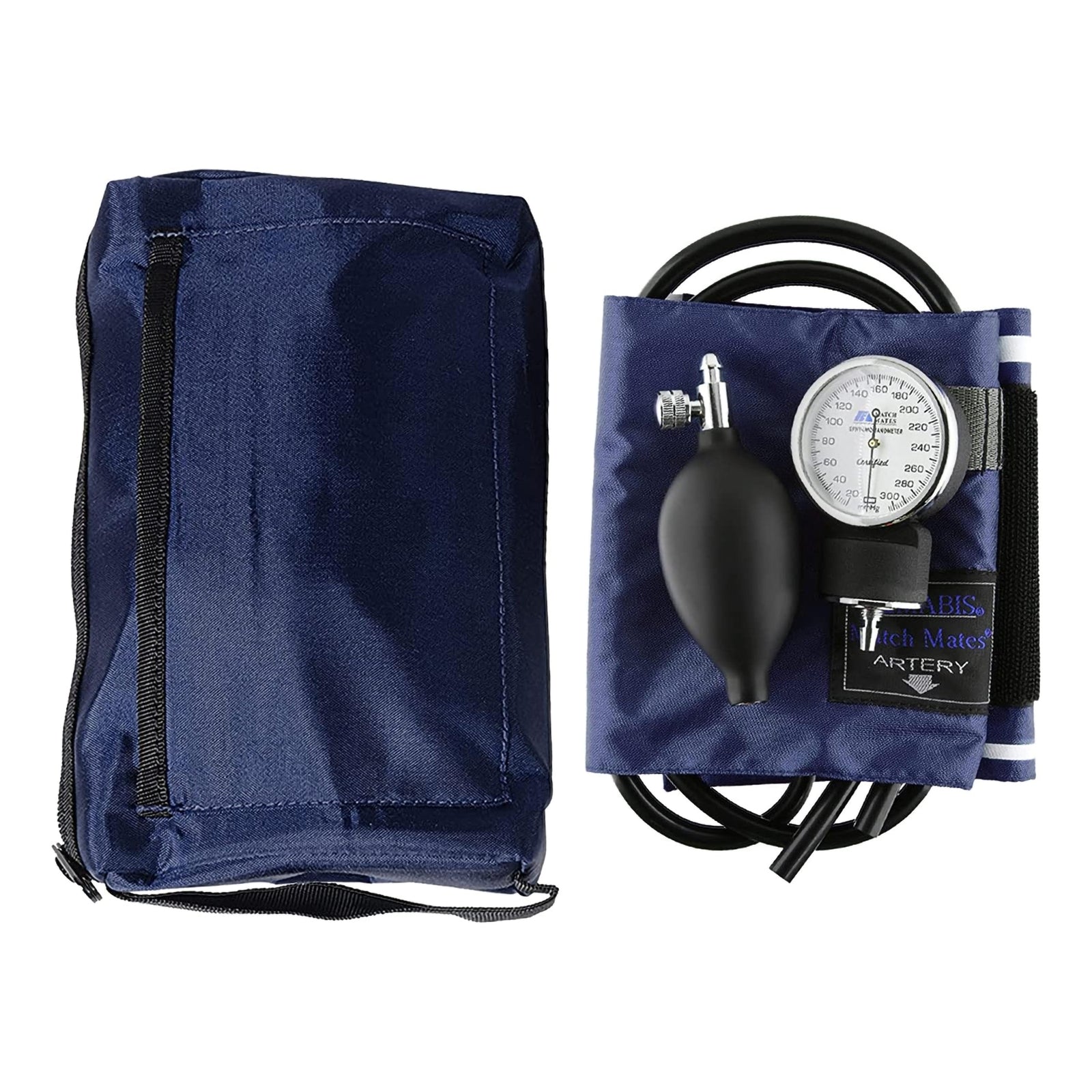 Match Mates Aneroid Sphygmomanometer Kit - Navy