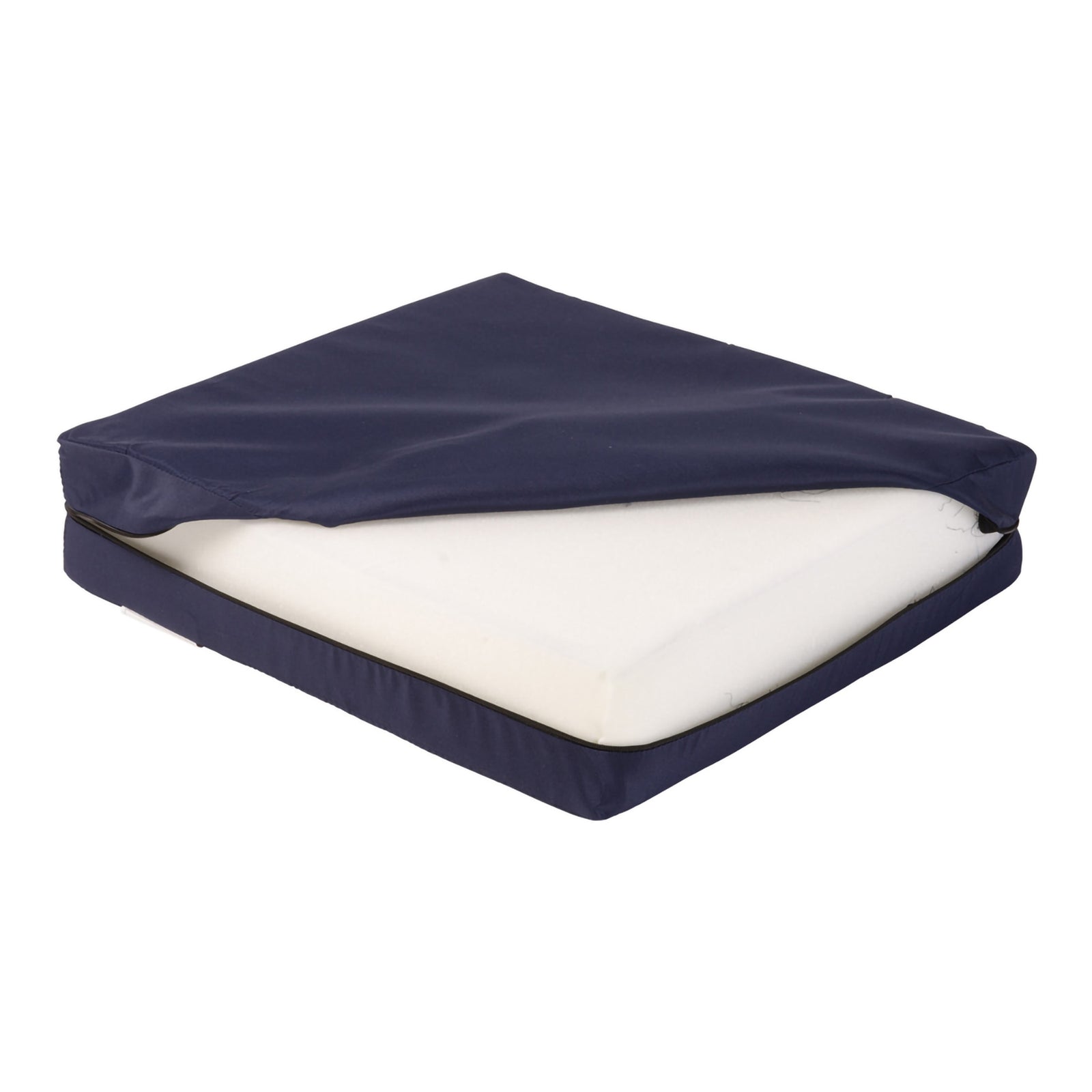 DMI® Wheelchair Seat Cushion 16" x 18" x 4" Navy Blue