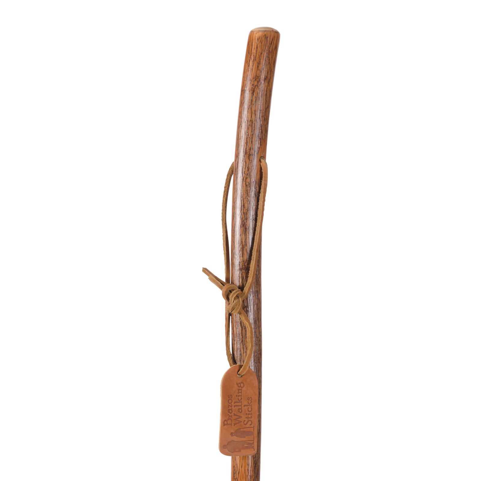 Brazos Free Form Hickory Walking Stick - 41 Inch