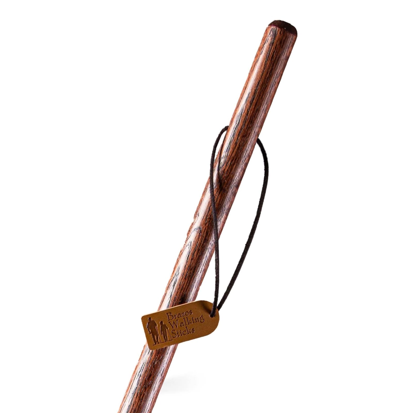 Brazos Twisted Trekker Wood Walking Stick - 55 Inch Red Oak