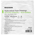 McKesson MedSurg Adhesive Silicone Sacral Foam Dressing with Border, 9 x 9 Inch