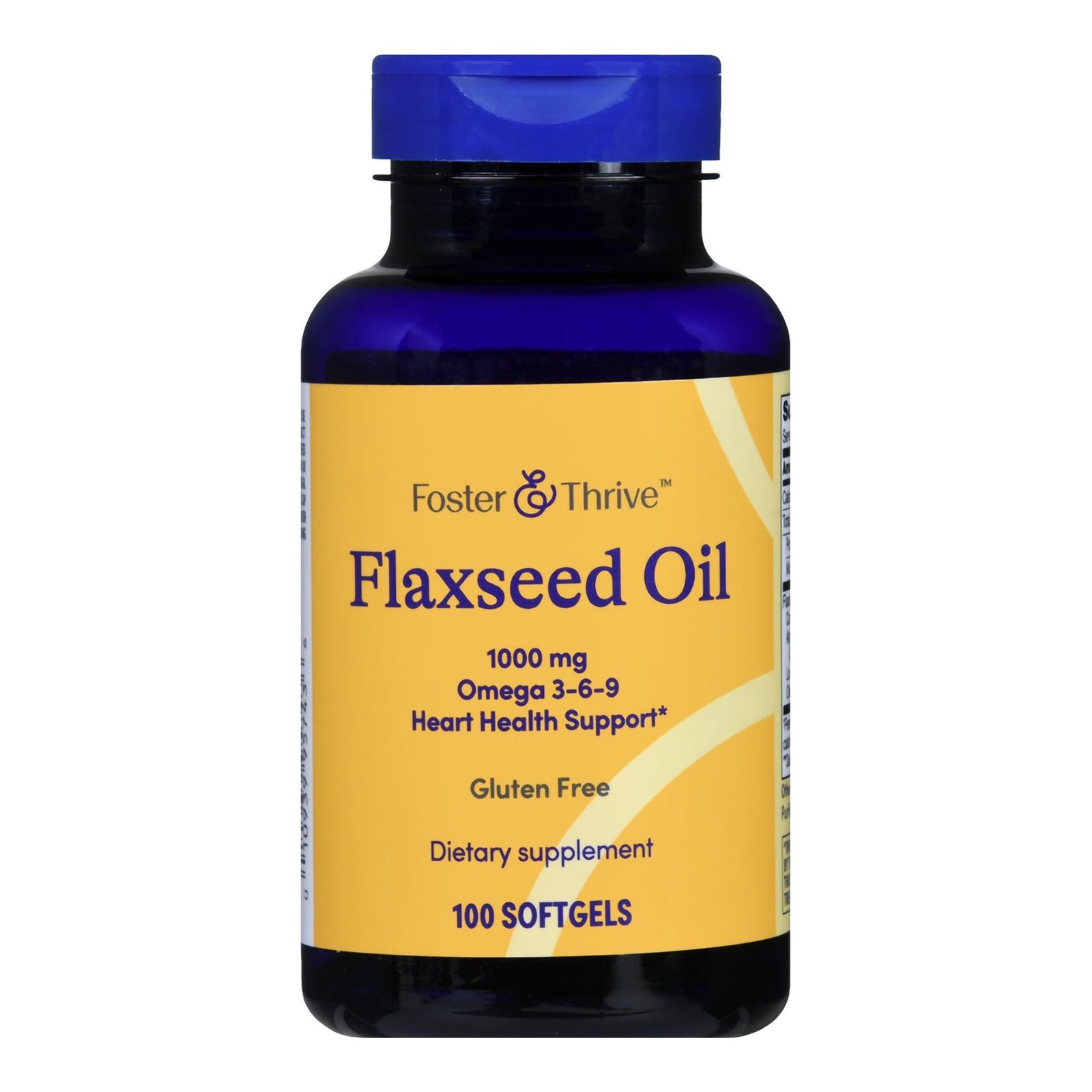 Foster & Thrive Flaxseed Oil 1,000 mg Softgels