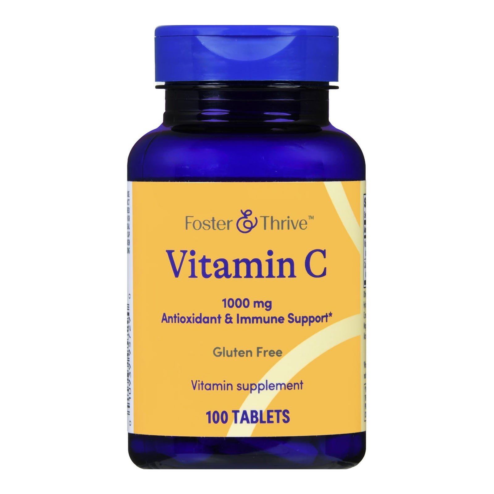 Foster & Thrive Vitamin C 1,000 mg Tablets 100 Count