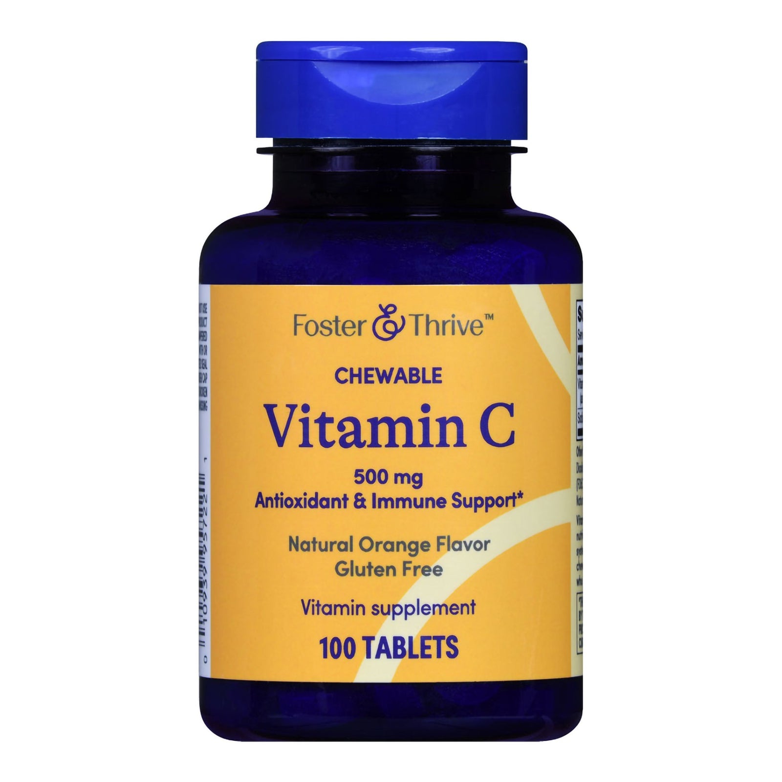 Foster & Thrive Vitamin C 500 mg Chewable Tablets