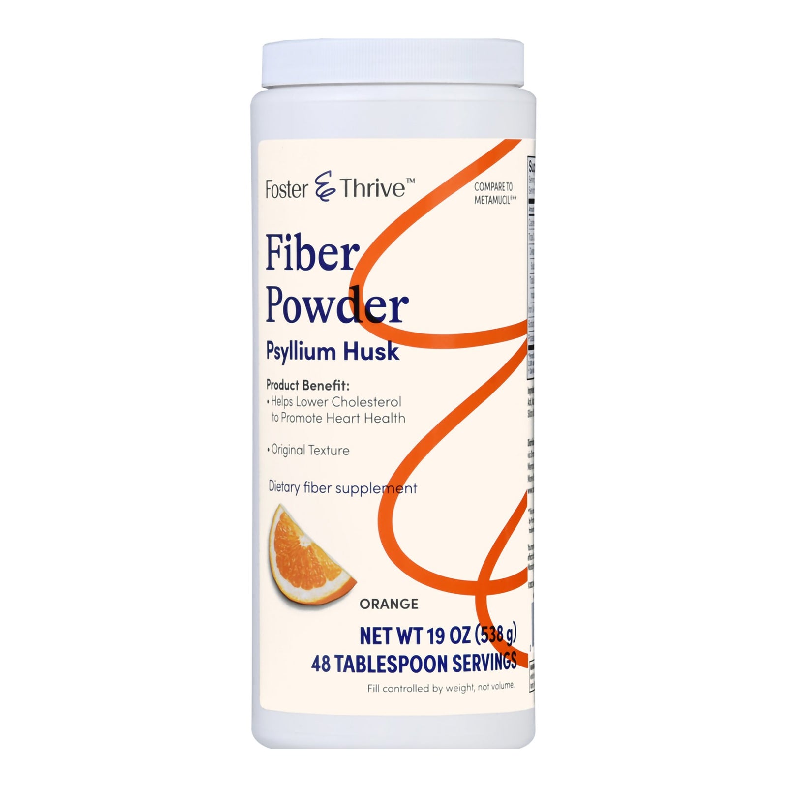 Foster & Thrive™ Original Flavor Psyllium Husk Fiber Supplement Powder
