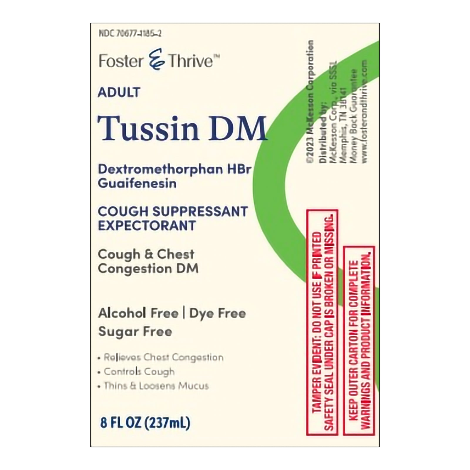 Foster & Thrive™ Cold and Cough Relief Syrup 4 oz.