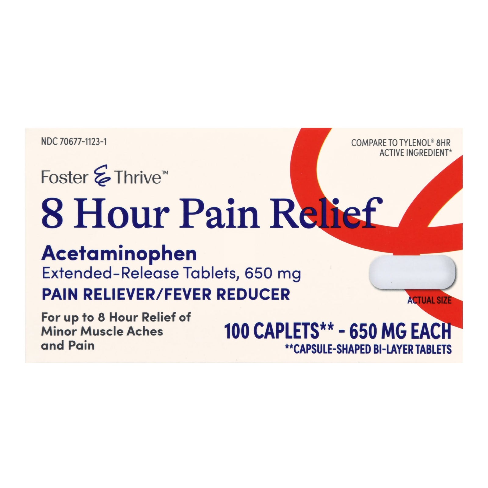 Foster & Thrive™ 650 mg Acetaminophen Capsules
