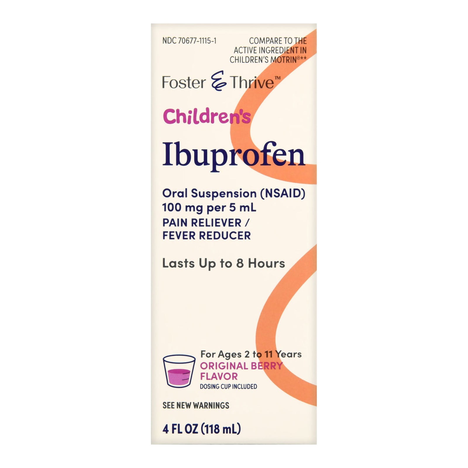 Children's Pain Relief Foster & Thrive™ Ibuprofen Oral Suspension