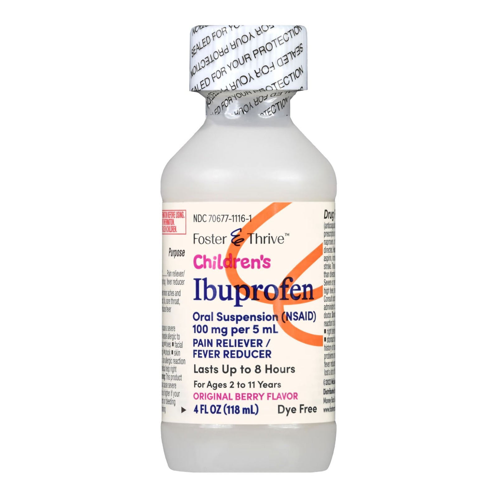Children's Pain Relief Foster & Thrive™ Ibuprofen Oral Suspension 4 oz