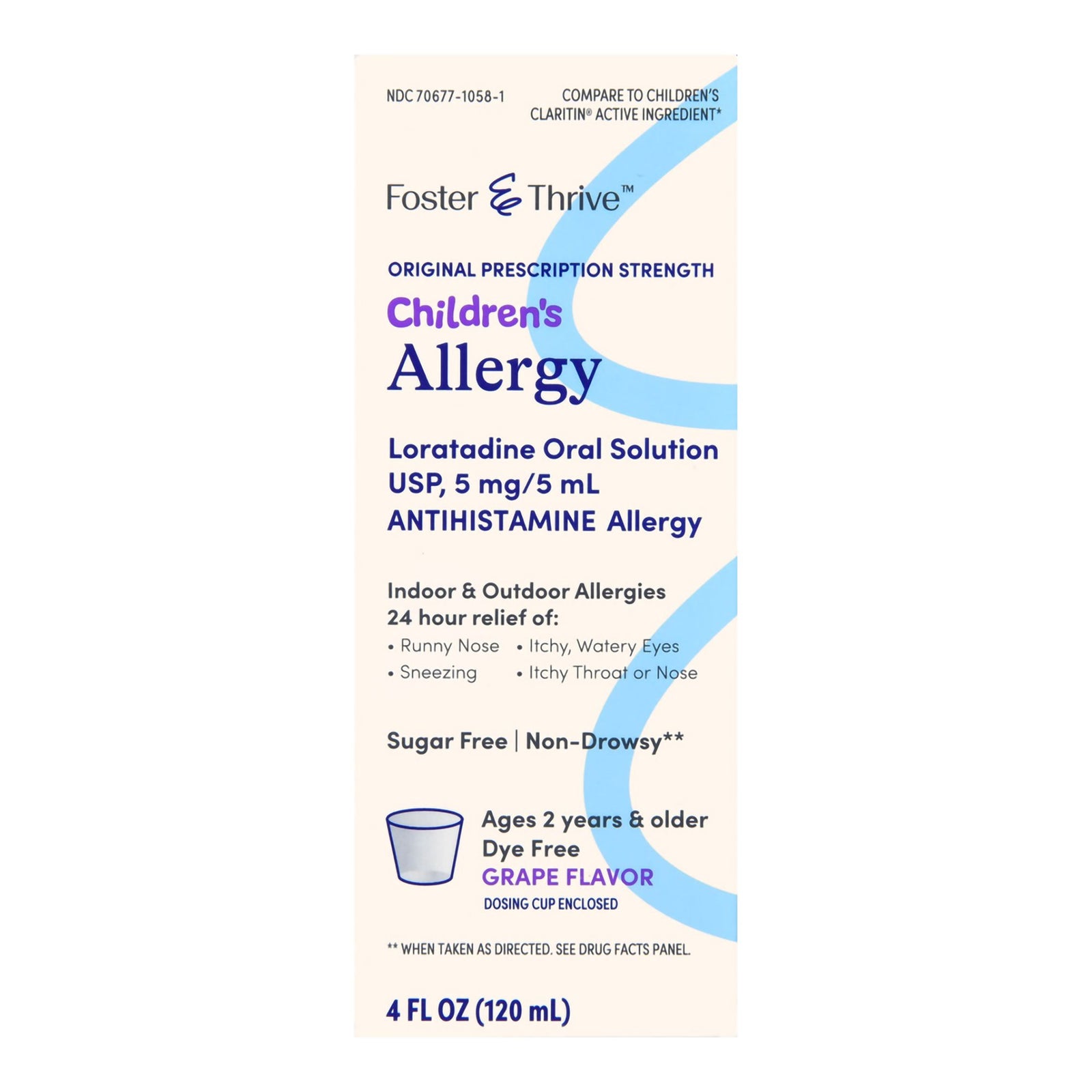 Children's Allergy Relief Foster & Thrive™ Loratadine Syrup 4 oz