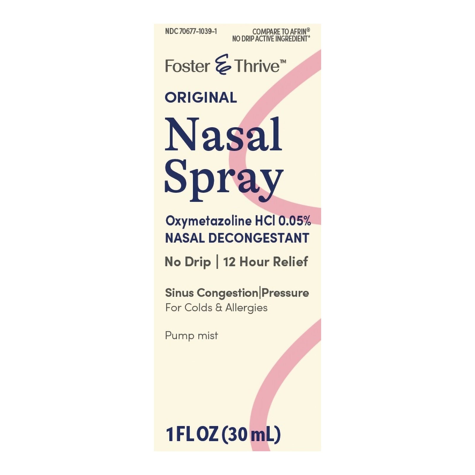 Foster & Thrive™ Sinus Relief Nasal Spray 0.05% 1 oz