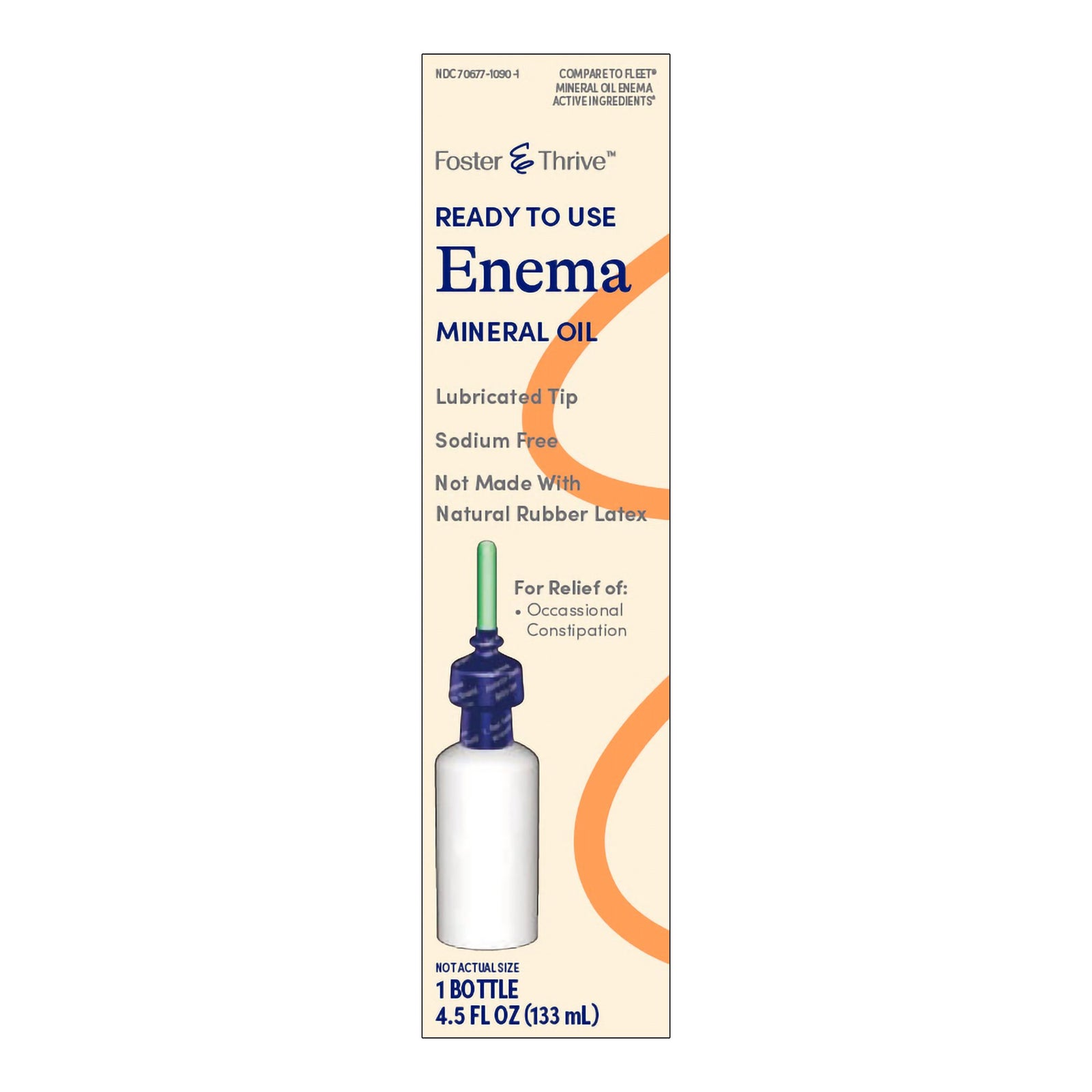 Foster & Thrive Mineral Oil Enema 4.5 oz