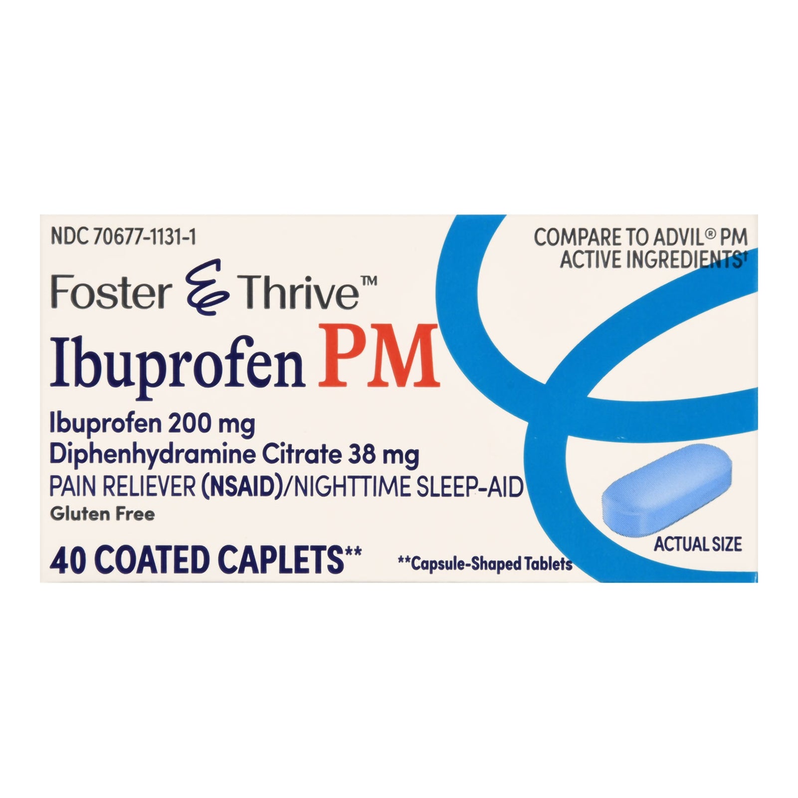 Foster & Thrive Ibuprofen Caplets
