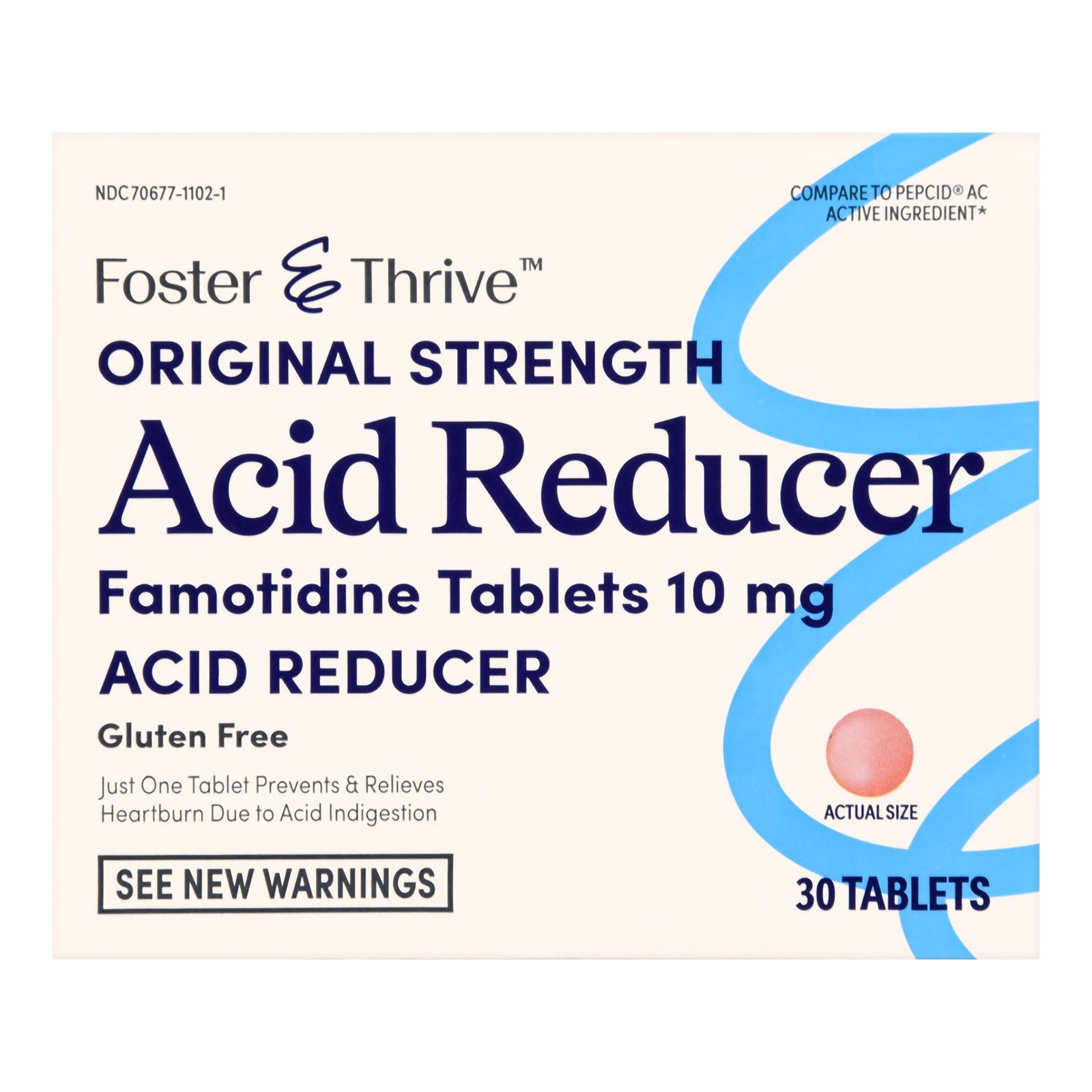 Foster & Thrive Famotidine Tablets