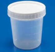 Cardinal Health Specimen Container 2-1/2 x 3 Inch 133 mL Screw Cap