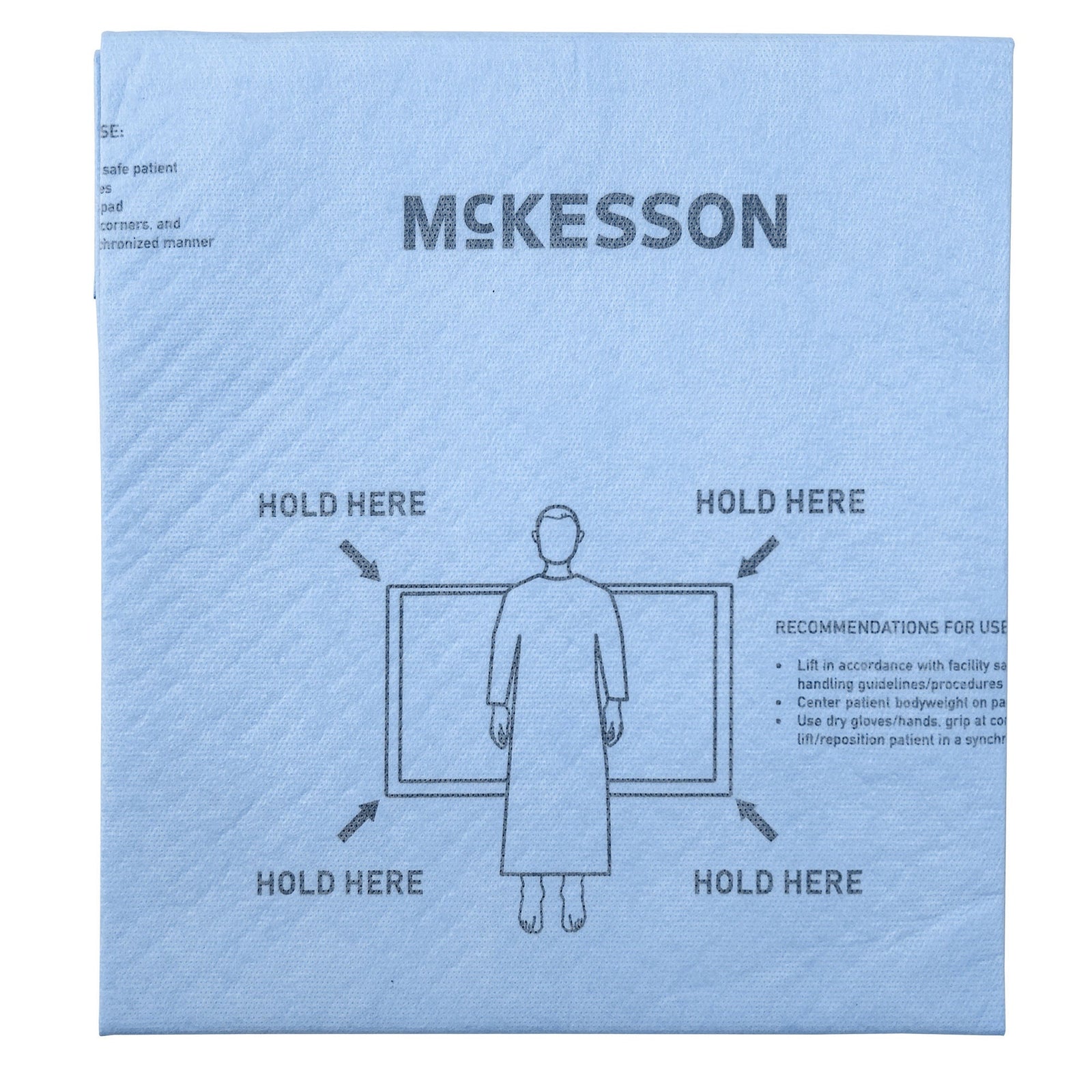 McKesson Heavy Duty Repositioning Underpads, 30 x 36 Inch