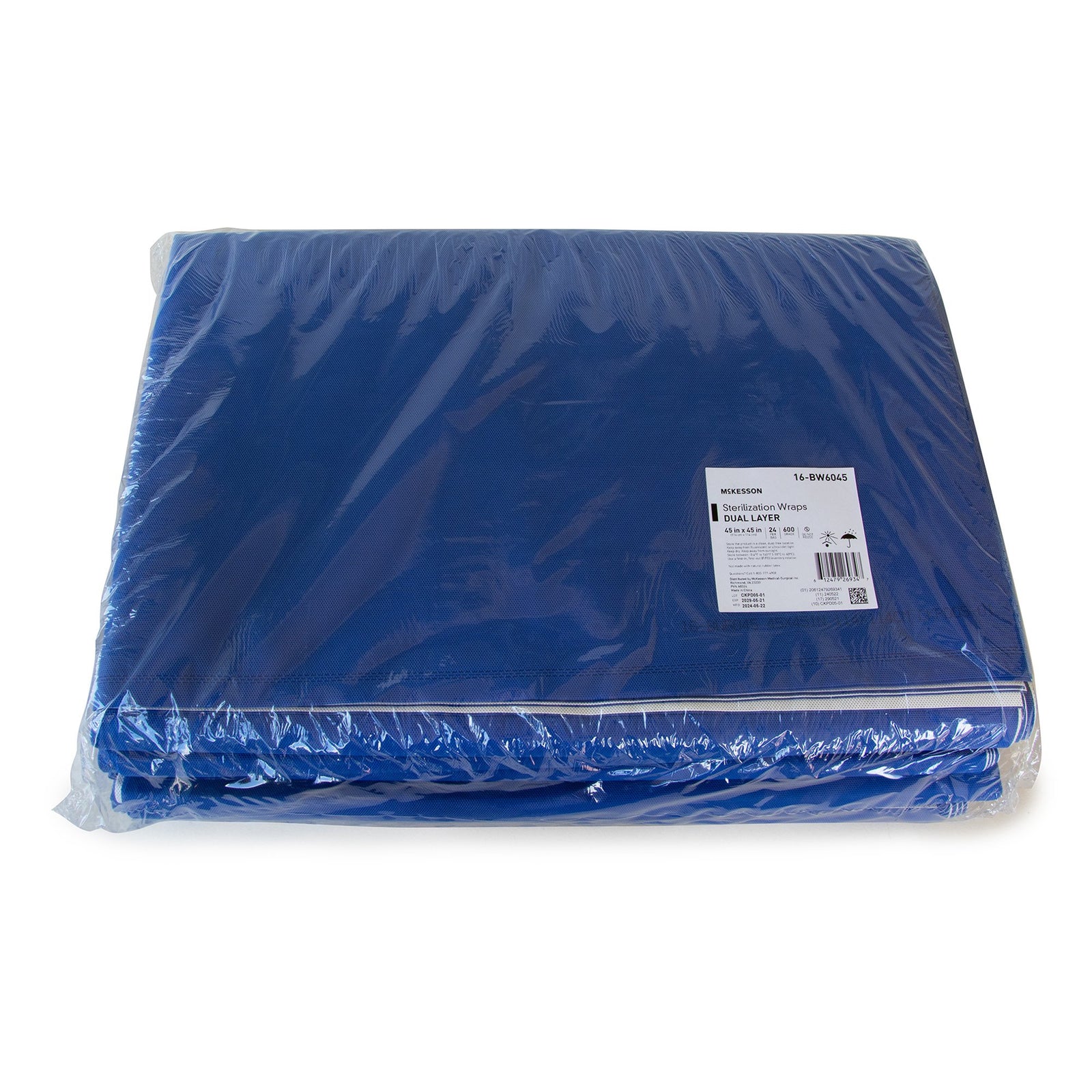 McKesson Sterilization Wrap 45 x 45 Inch